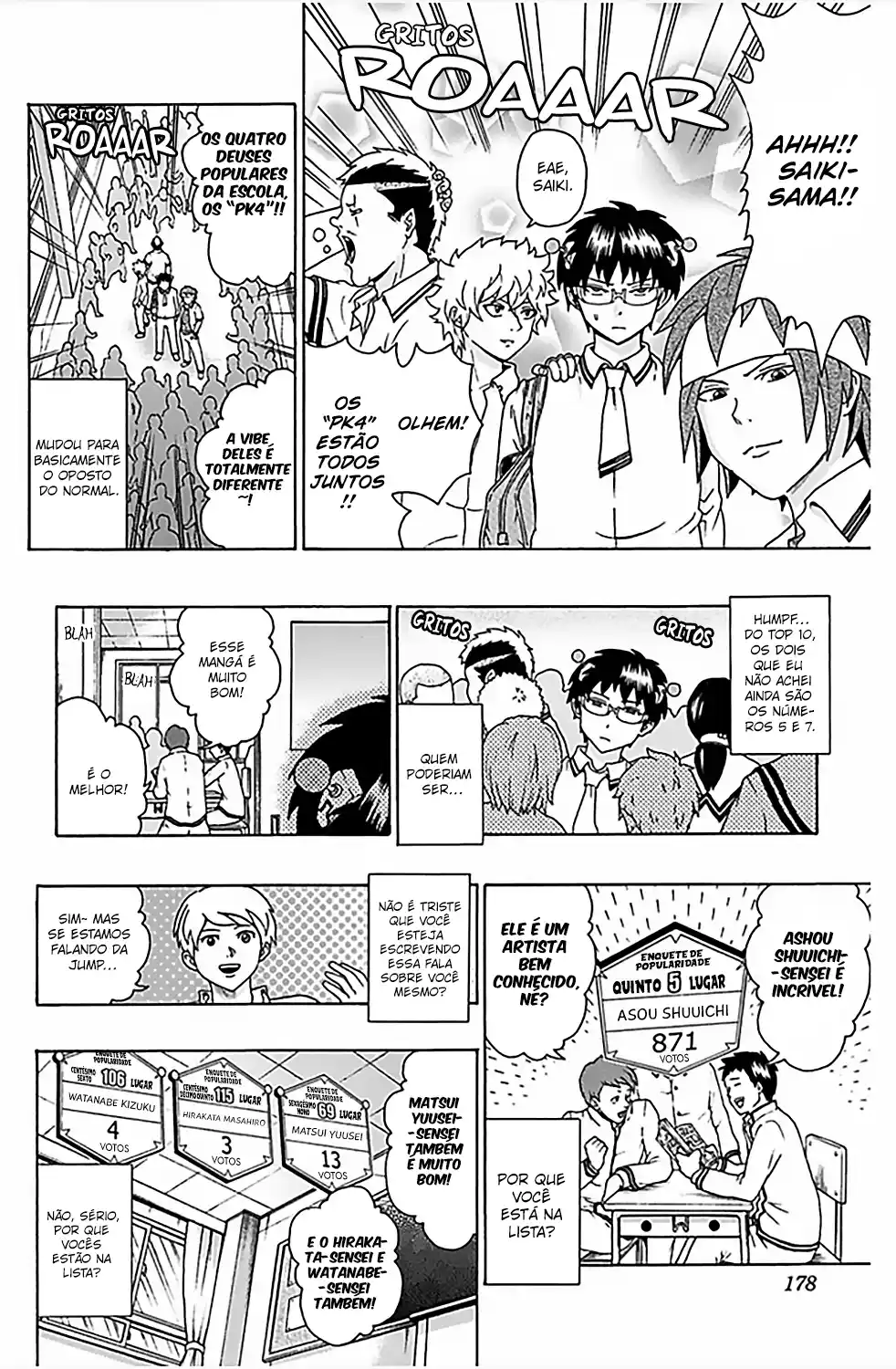 Read The Disastrous Life of Saiki K PT Manga Online