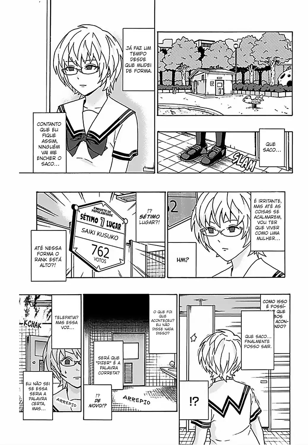 Read The Disastrous Life of Saiki K PT Manga Online