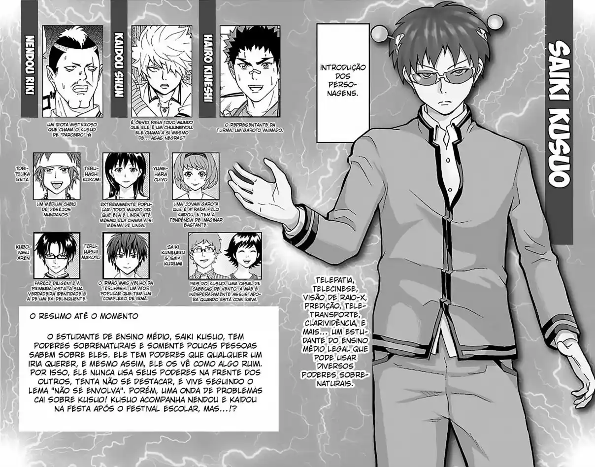 Read The Disastrous Life of Saiki K PT Manga Online