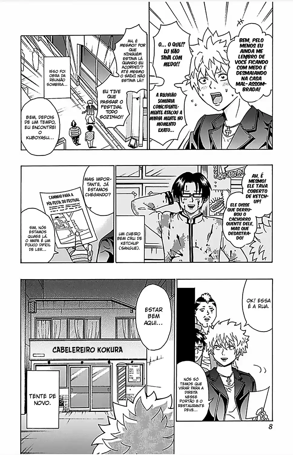 Read The Disastrous Life of Saiki K PT Manga Online