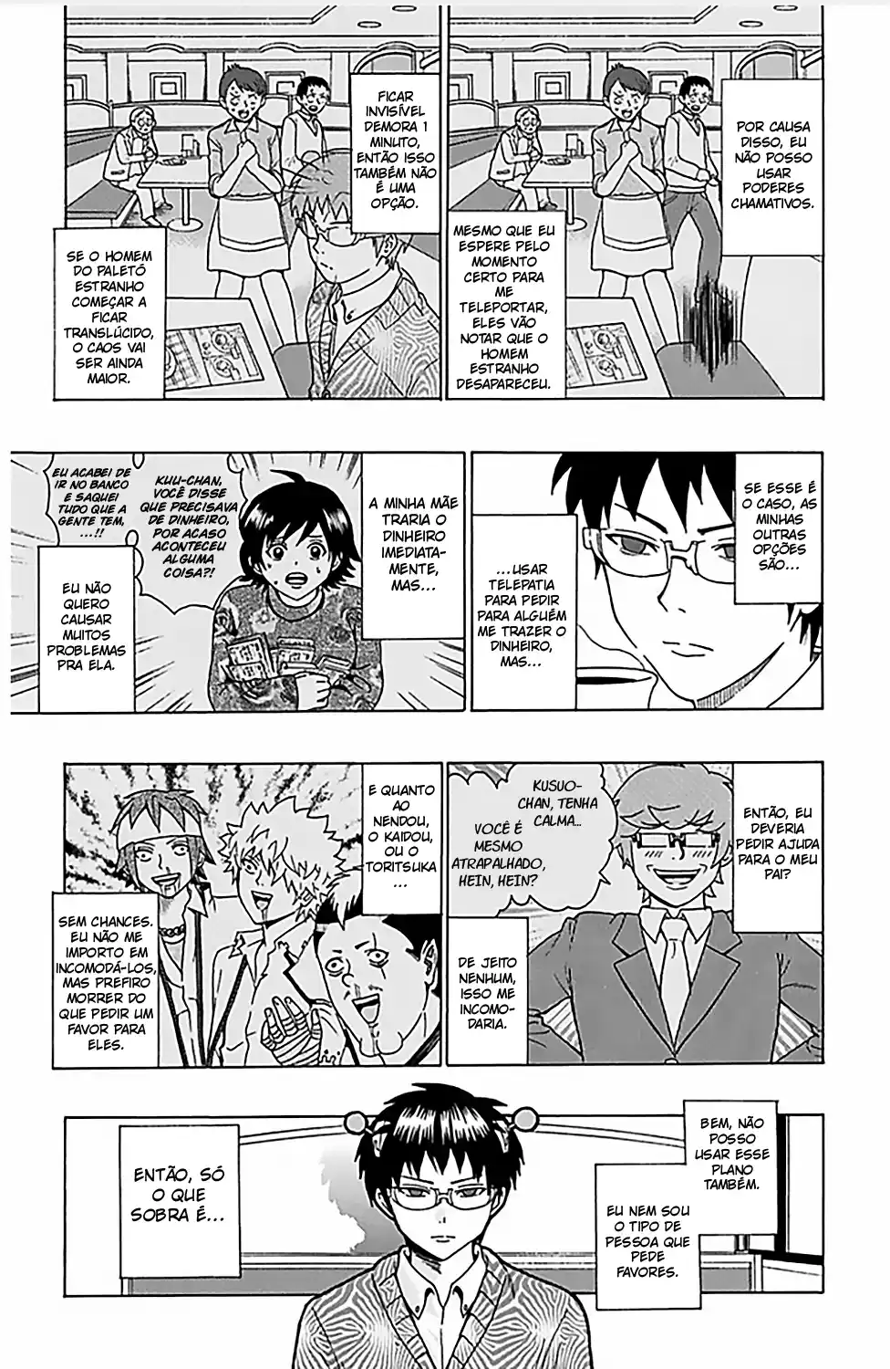 Read The Disastrous Life of Saiki K PT Manga Online