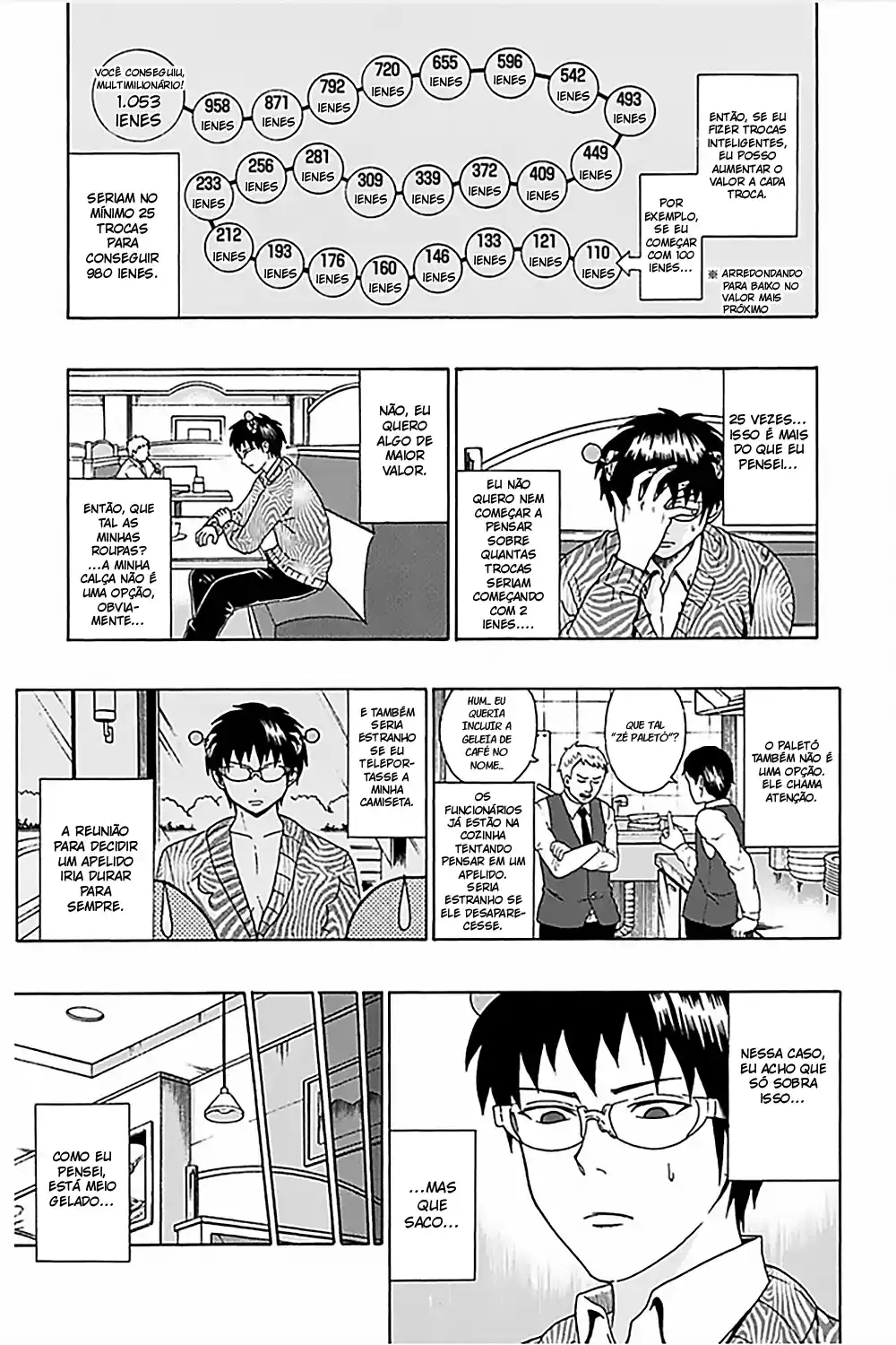 Read The Disastrous Life of Saiki K PT Manga Online