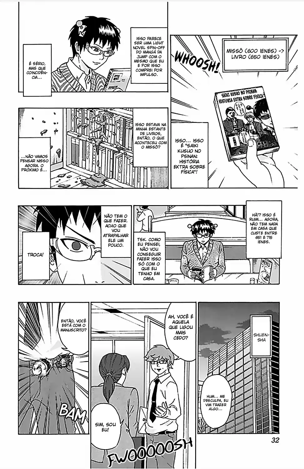 Read The Disastrous Life of Saiki K PT Manga Online