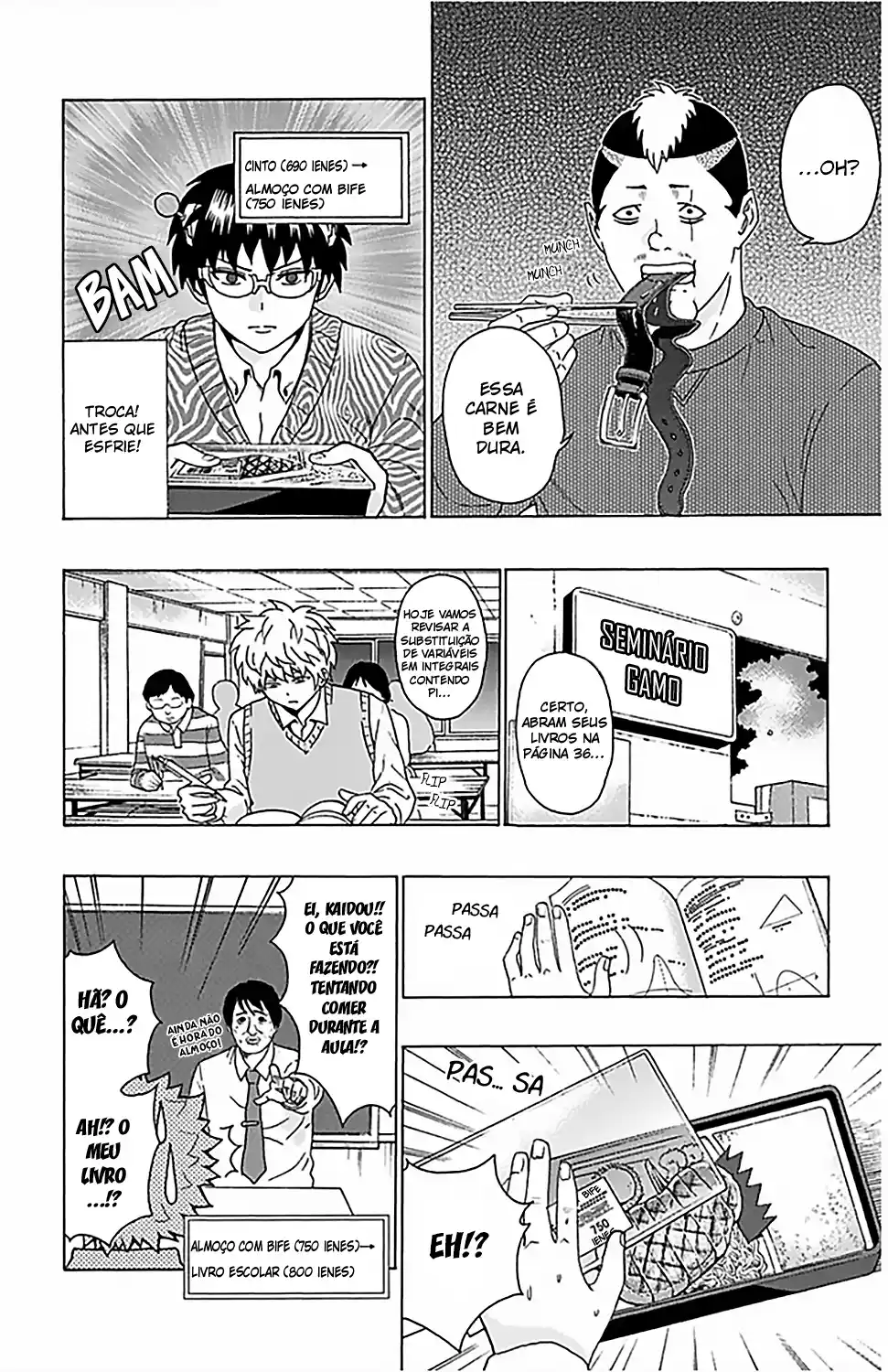 Read The Disastrous Life of Saiki K PT Manga Online