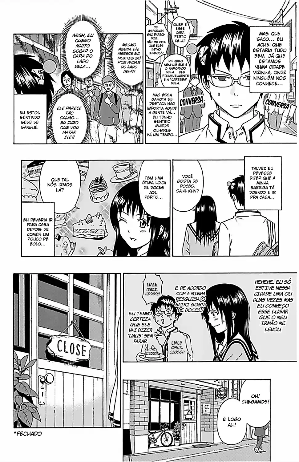 Read The Disastrous Life of Saiki K PT Manga Online