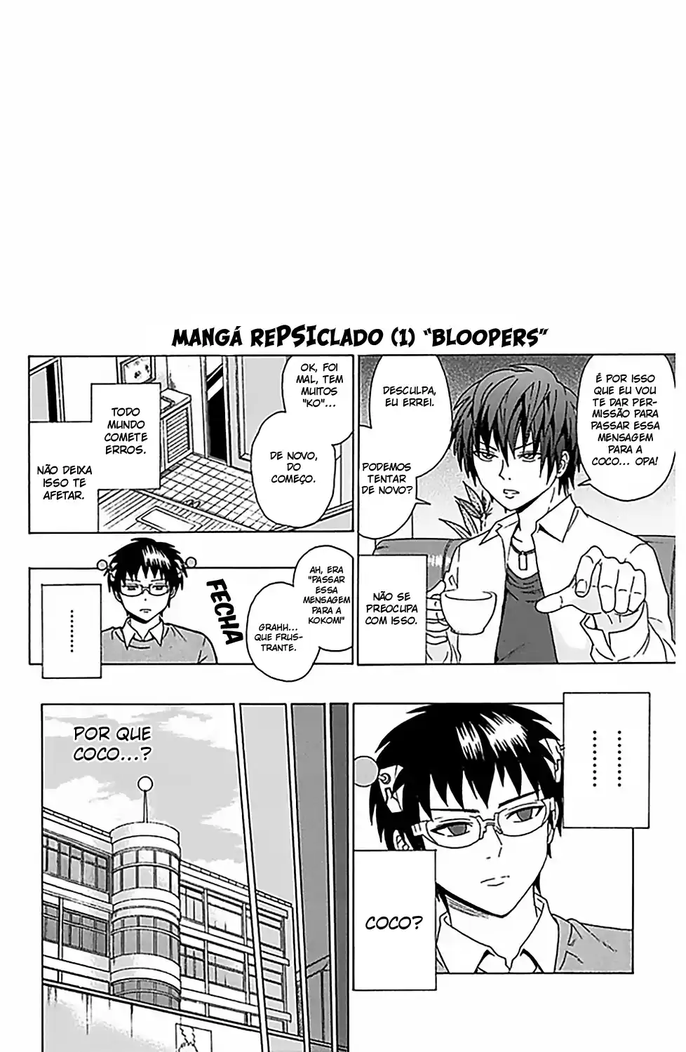 Read The Disastrous Life of Saiki K PT Manga Online