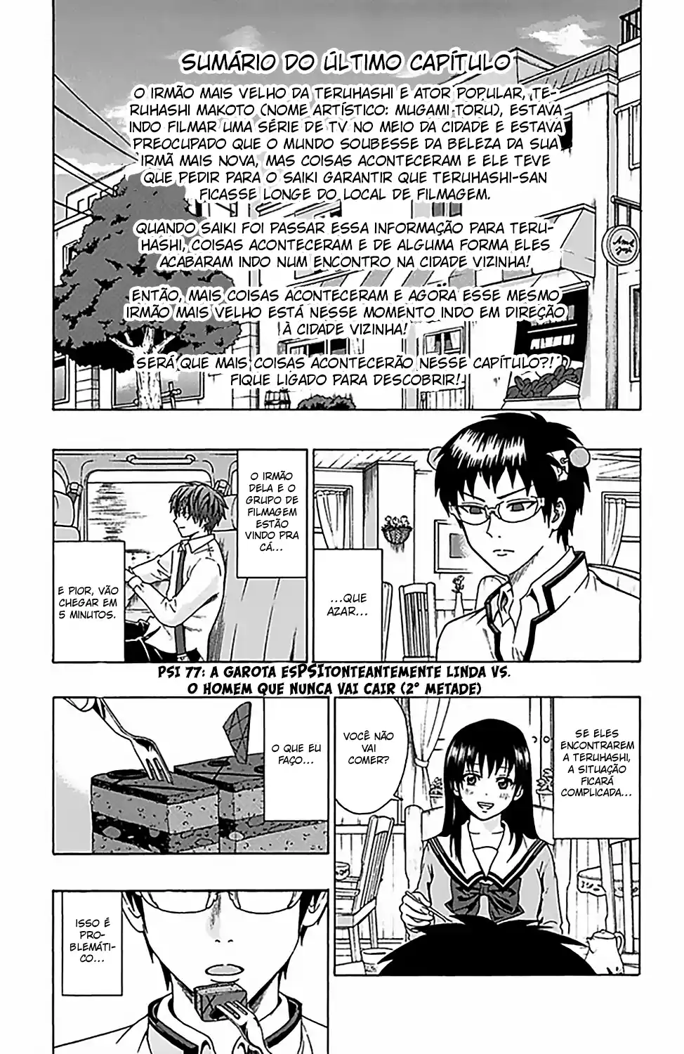 Read The Disastrous Life of Saiki K PT Manga Online