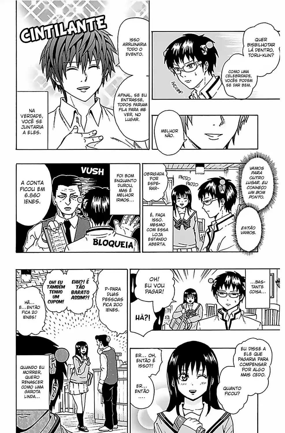 Read The Disastrous Life of Saiki K PT Manga Online