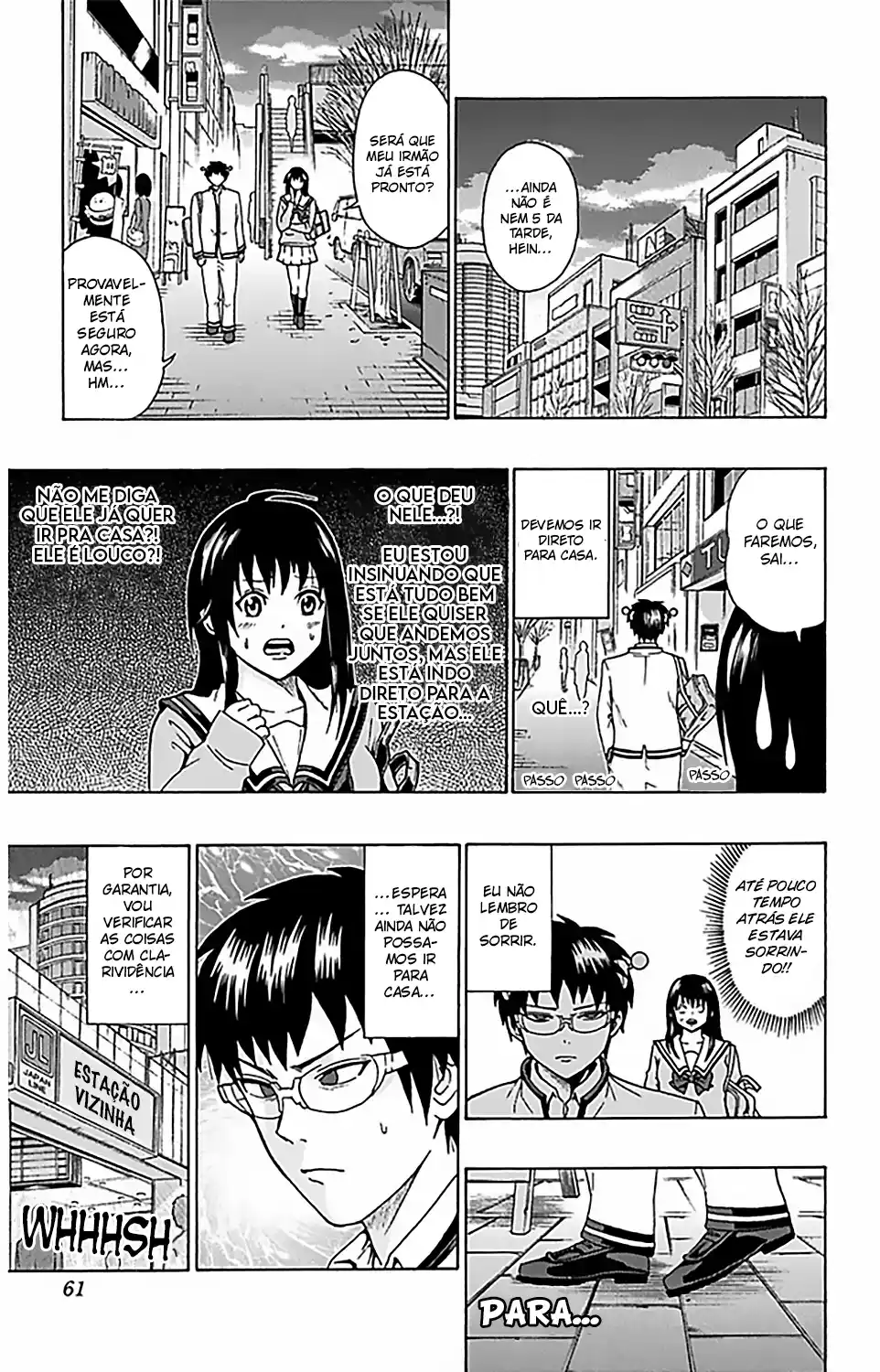 Read The Disastrous Life of Saiki K PT Manga Online