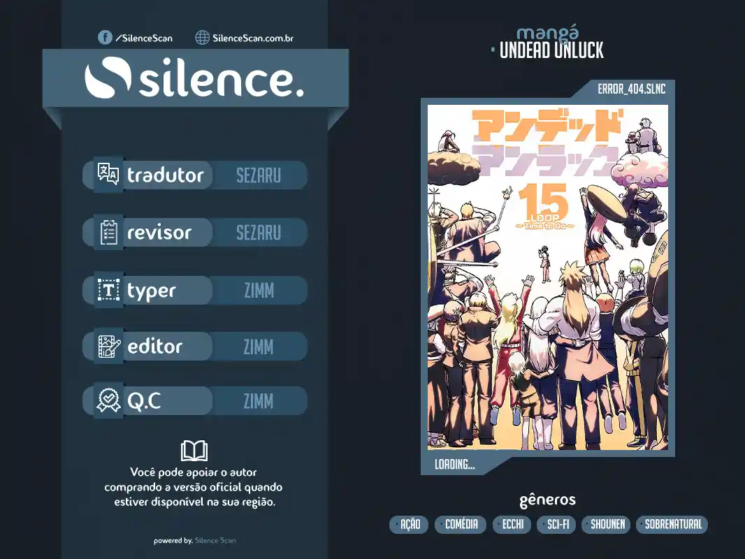 Read Undead Unluck PT Manga Online