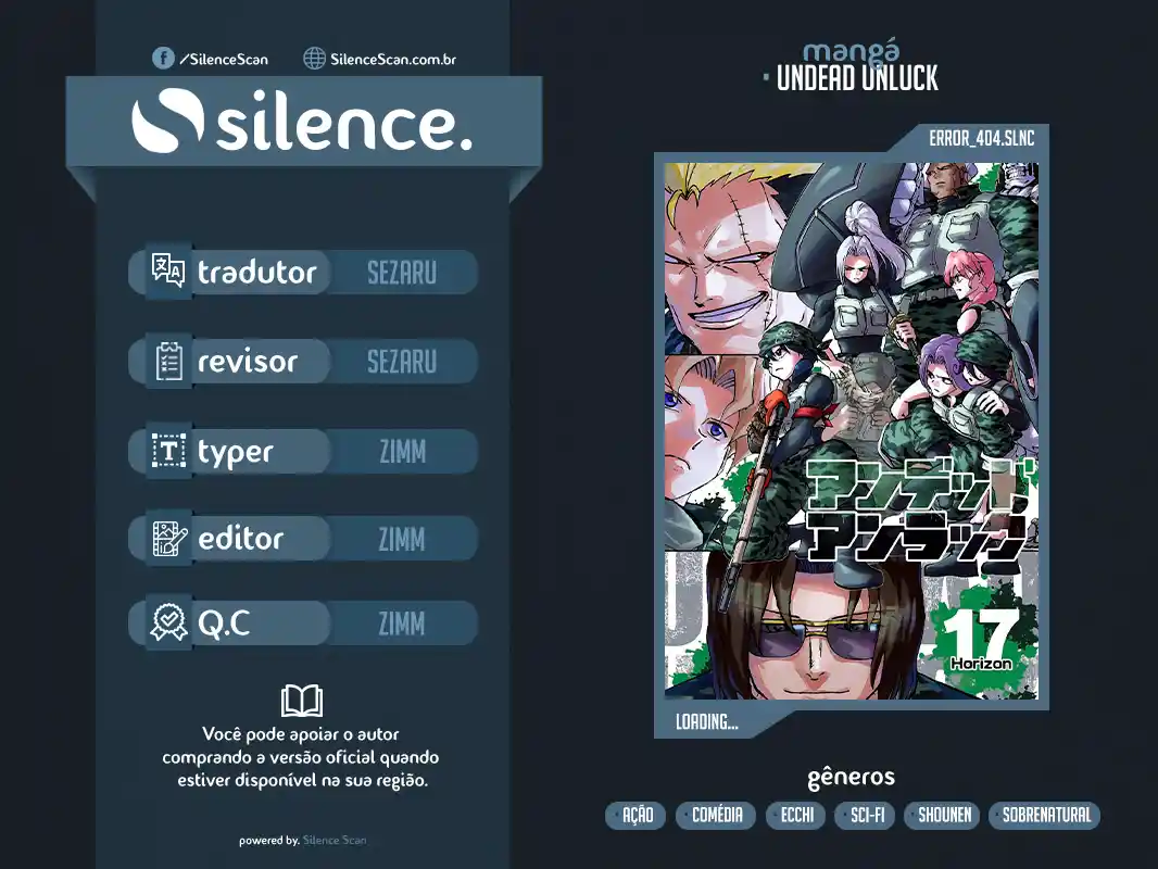 Read Undead Unluck PT Manga Online
