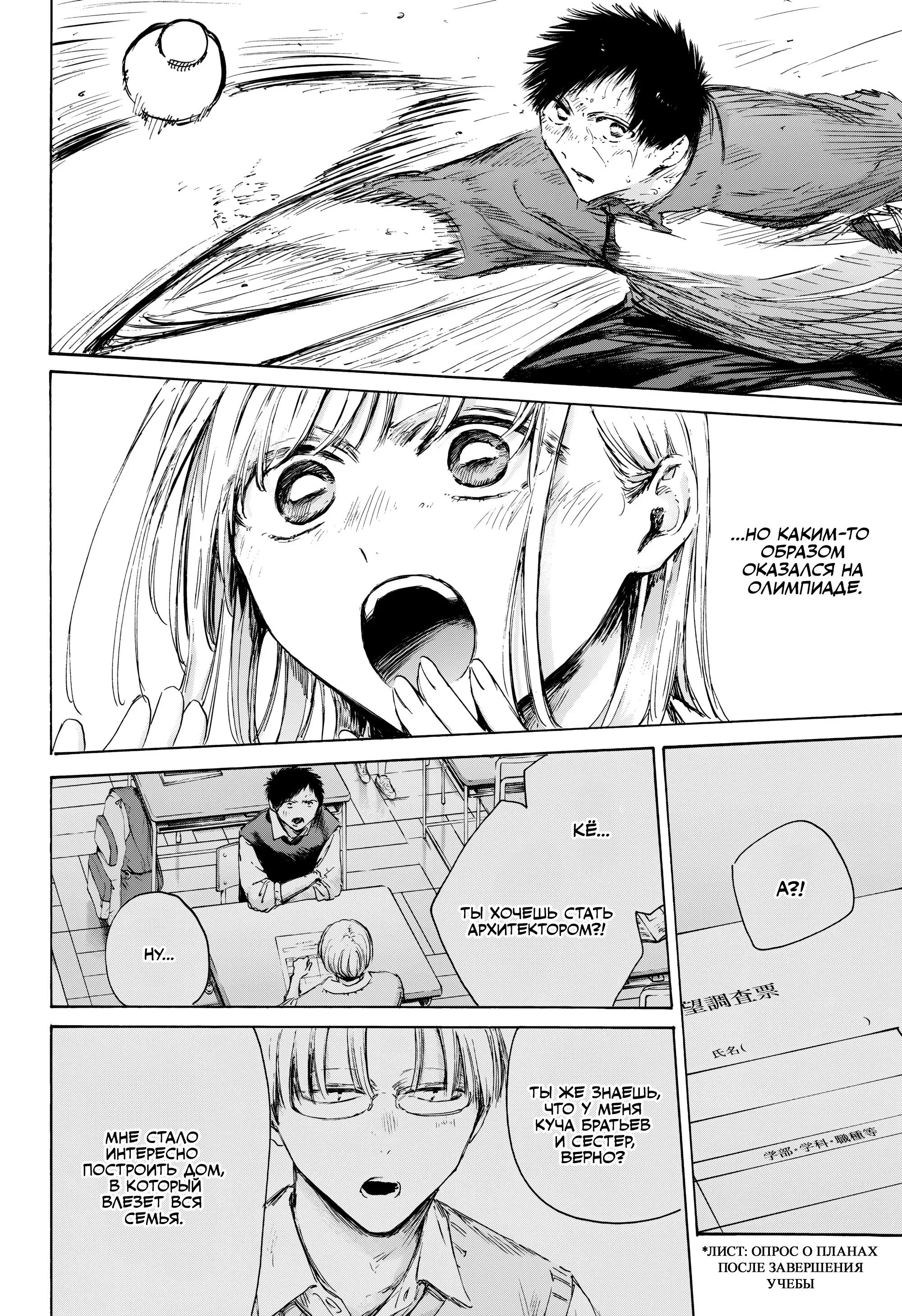 Read Голубая шкатулка Манга (Blue Box) Manga Online