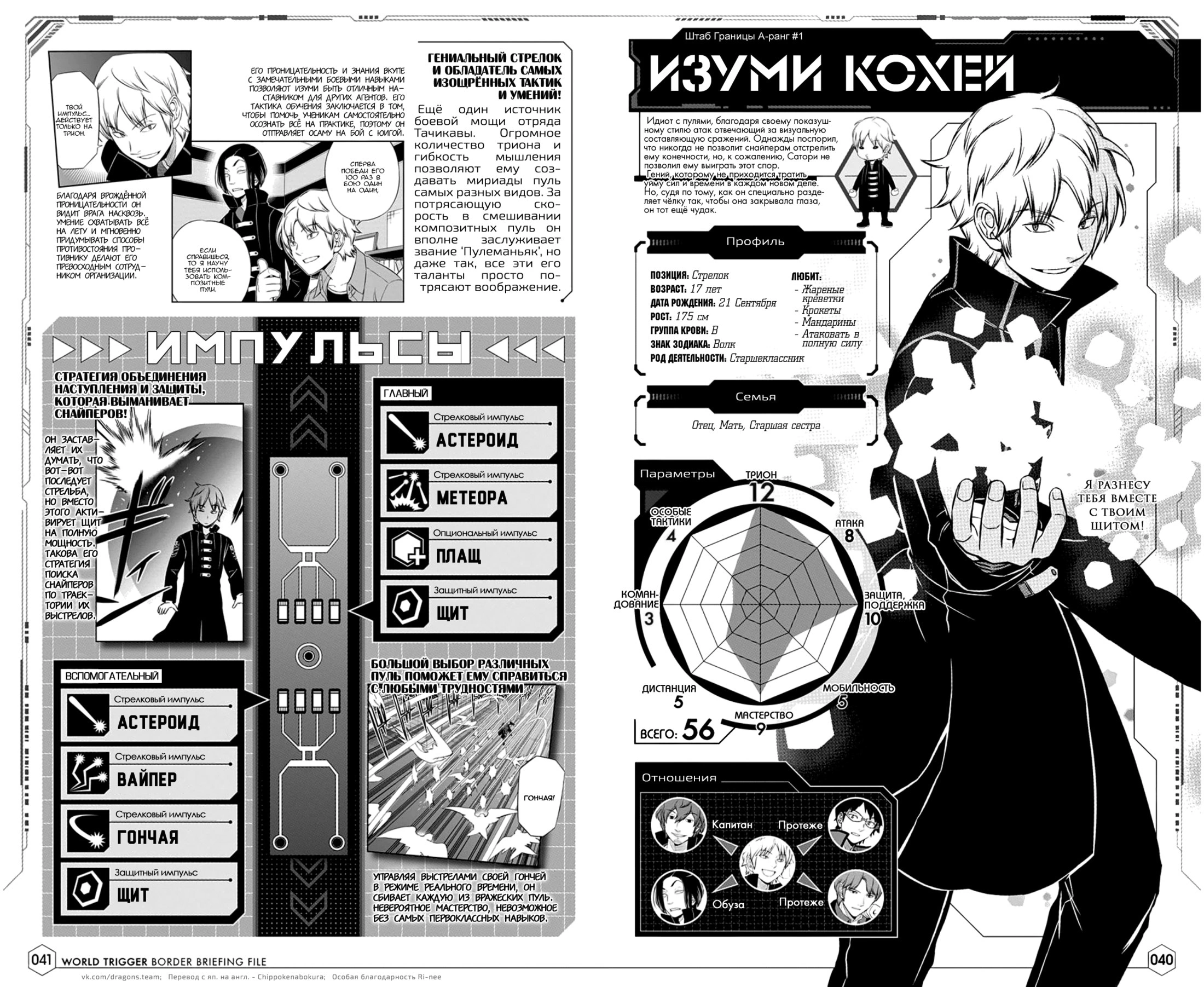 Read Датабук Импульс Мира Manga Online