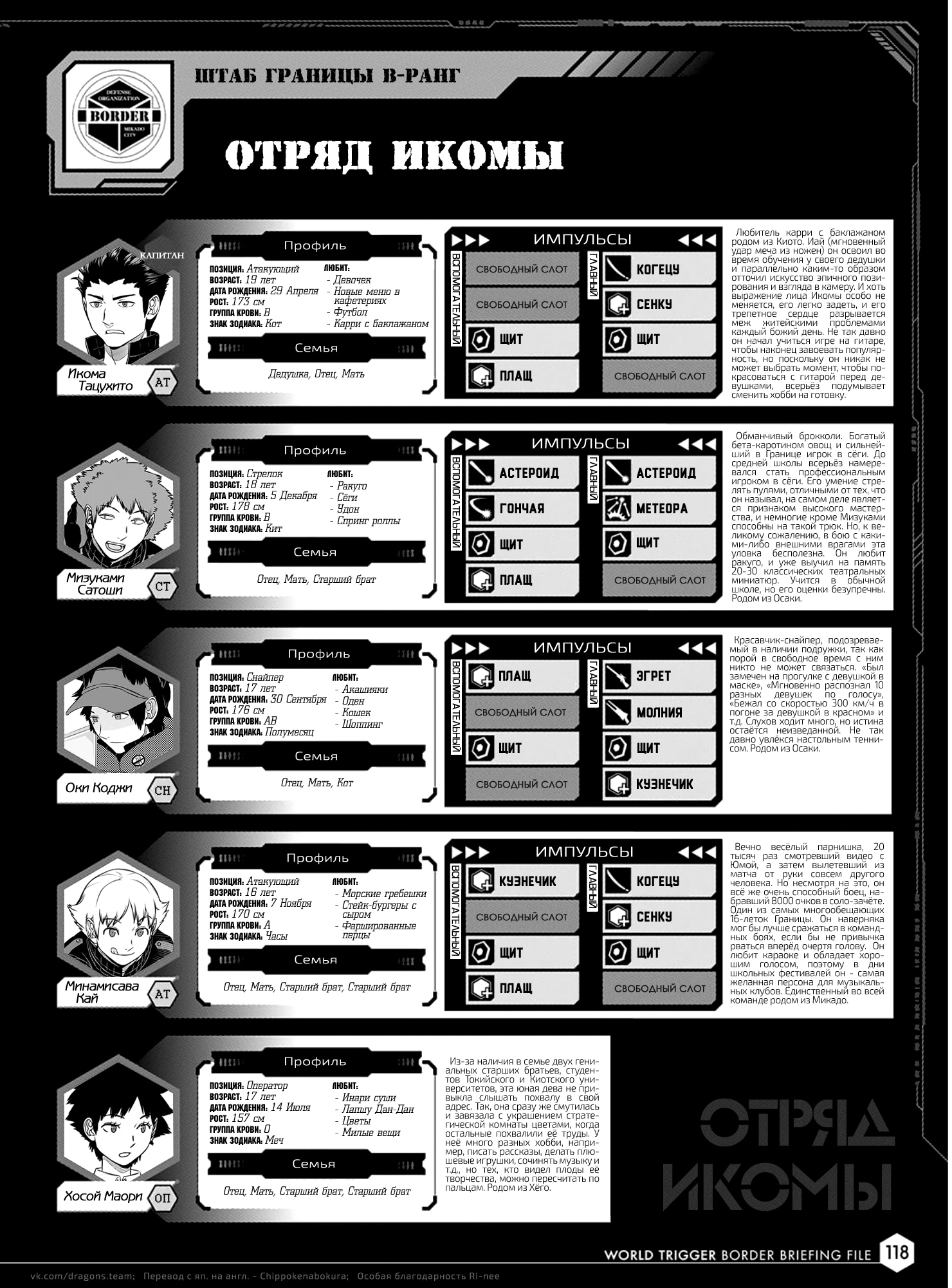 Read Датабук Импульс Мира Manga Online