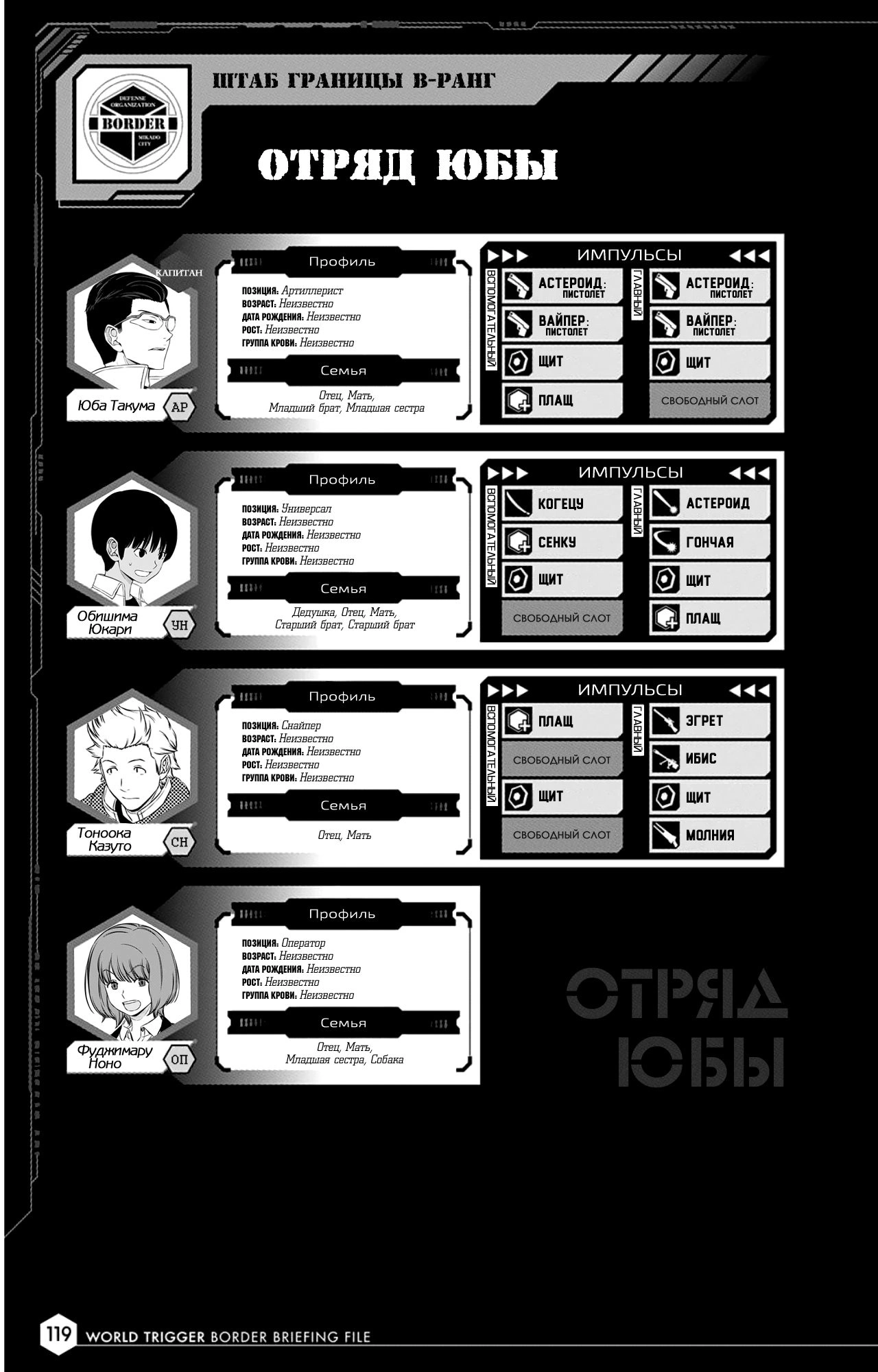 Read Датабук Импульс Мира Manga Online