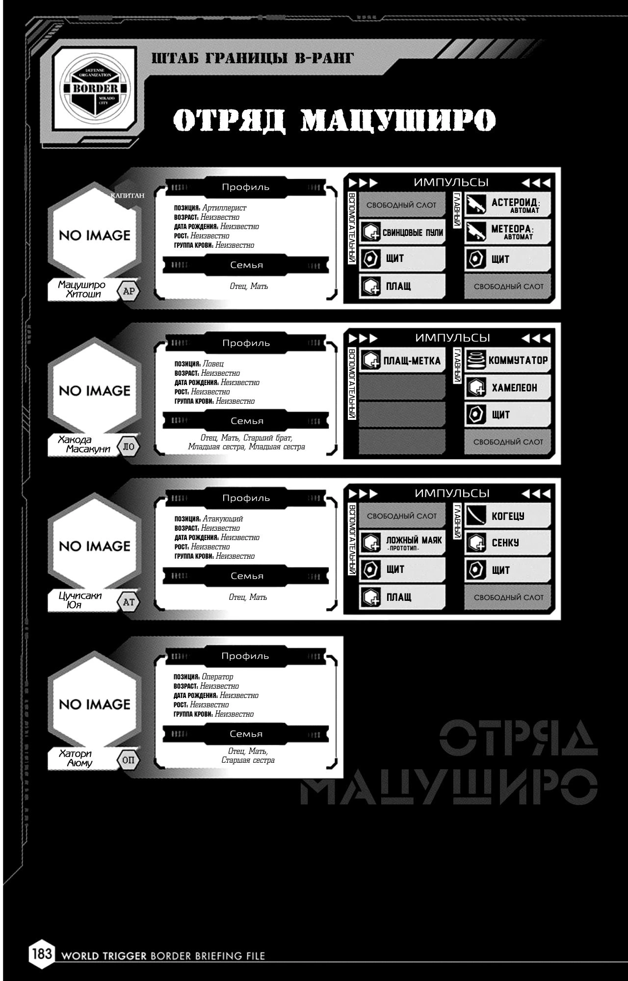 Read Датабук Импульс Мира Manga Online