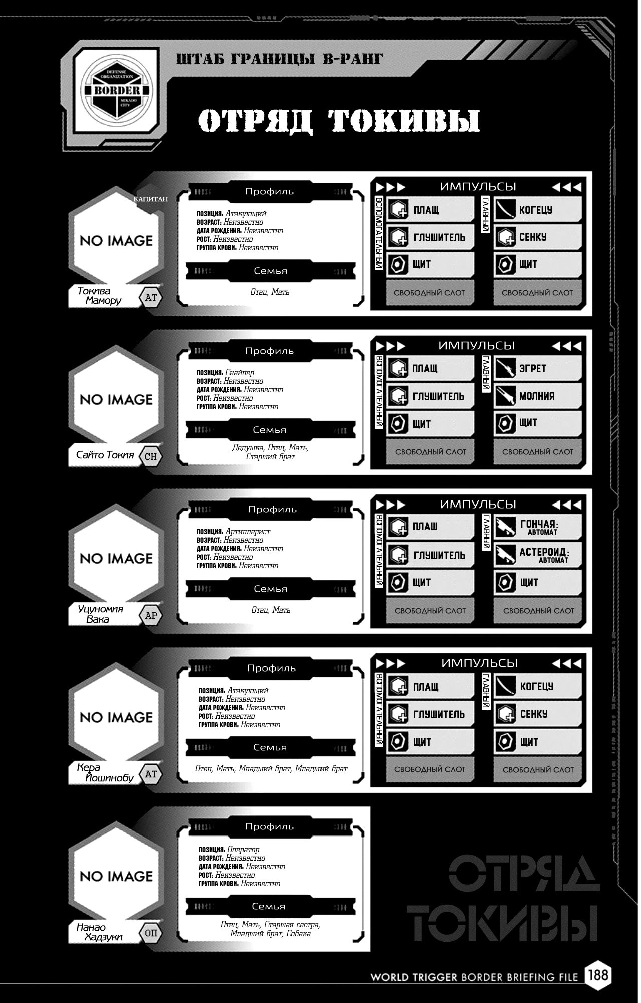 Read Датабук Импульс Мира Manga Online