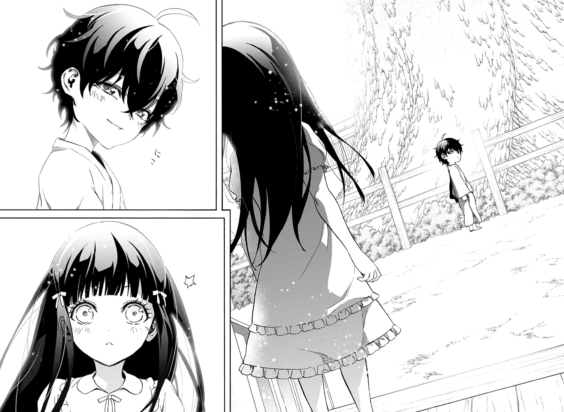 Read Две звезды оммёдзи Manga Online