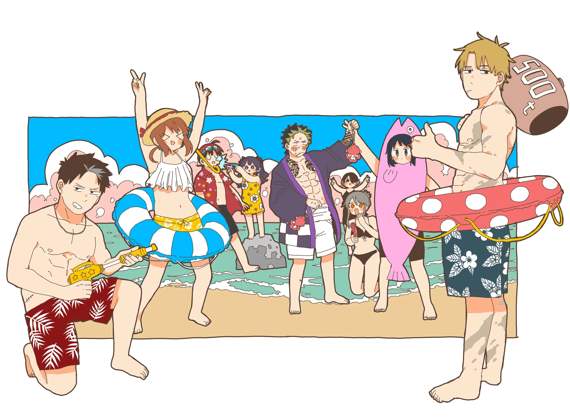 Read Детсадовские войны Manga Online