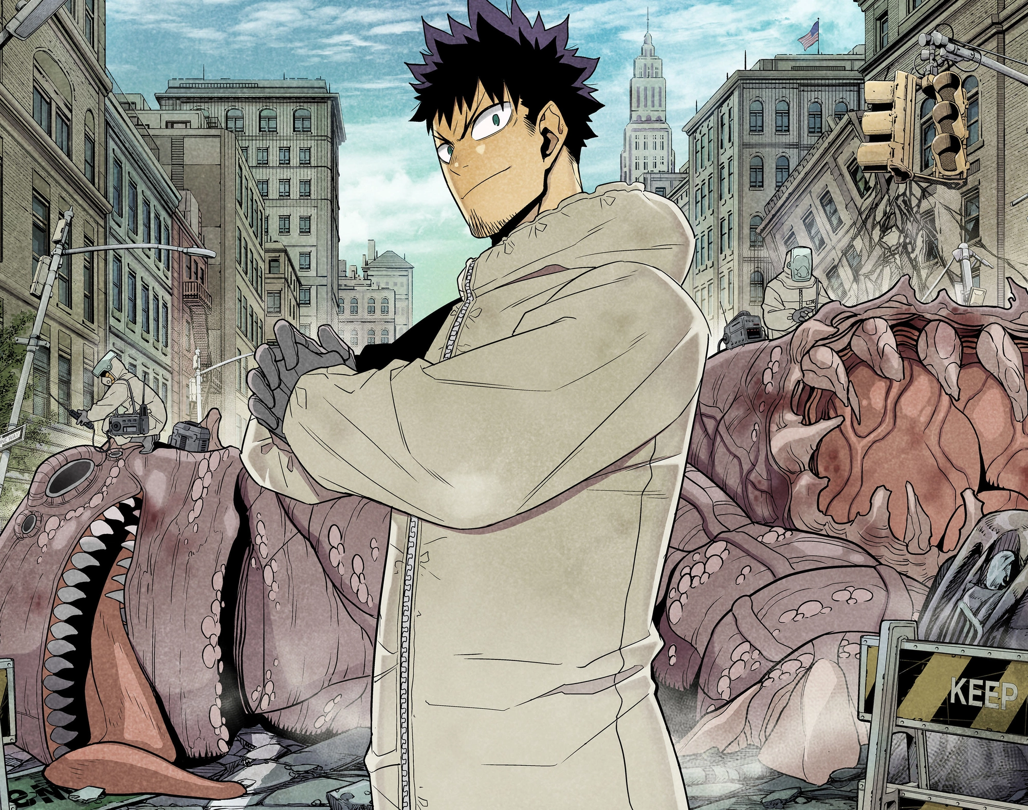 Read Кайдзю No. 8 Manga Online