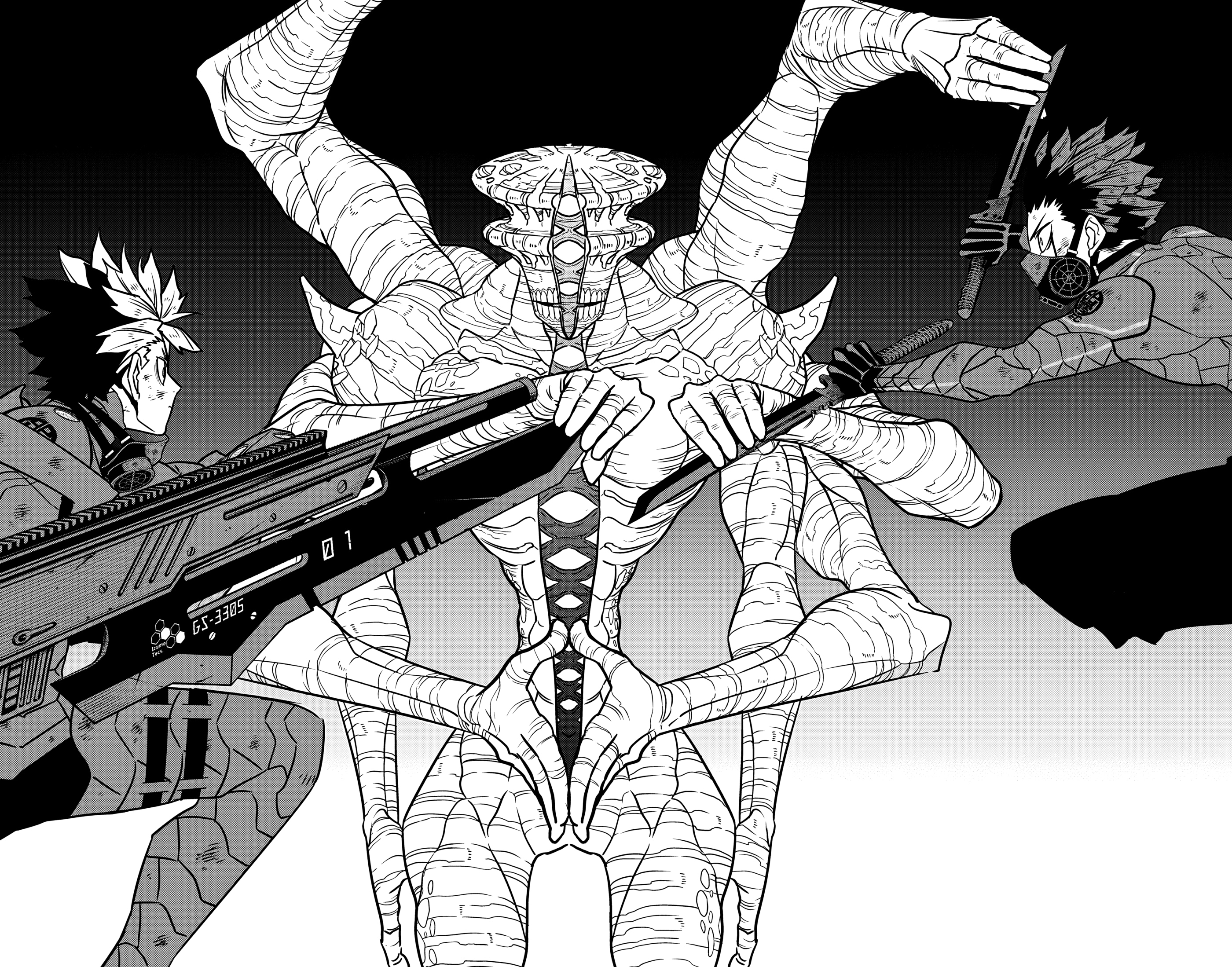 Read Кайдзю No. 8 Manga Online