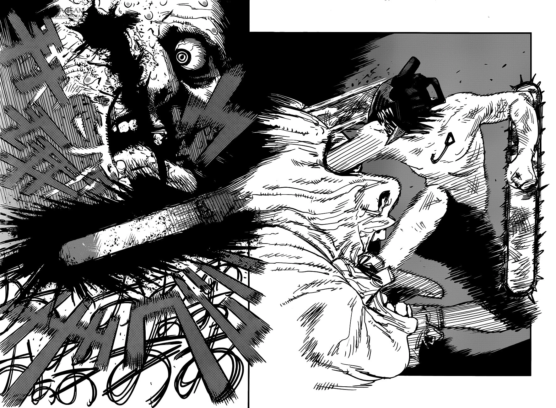 Read Человек-бензопила Manga Online