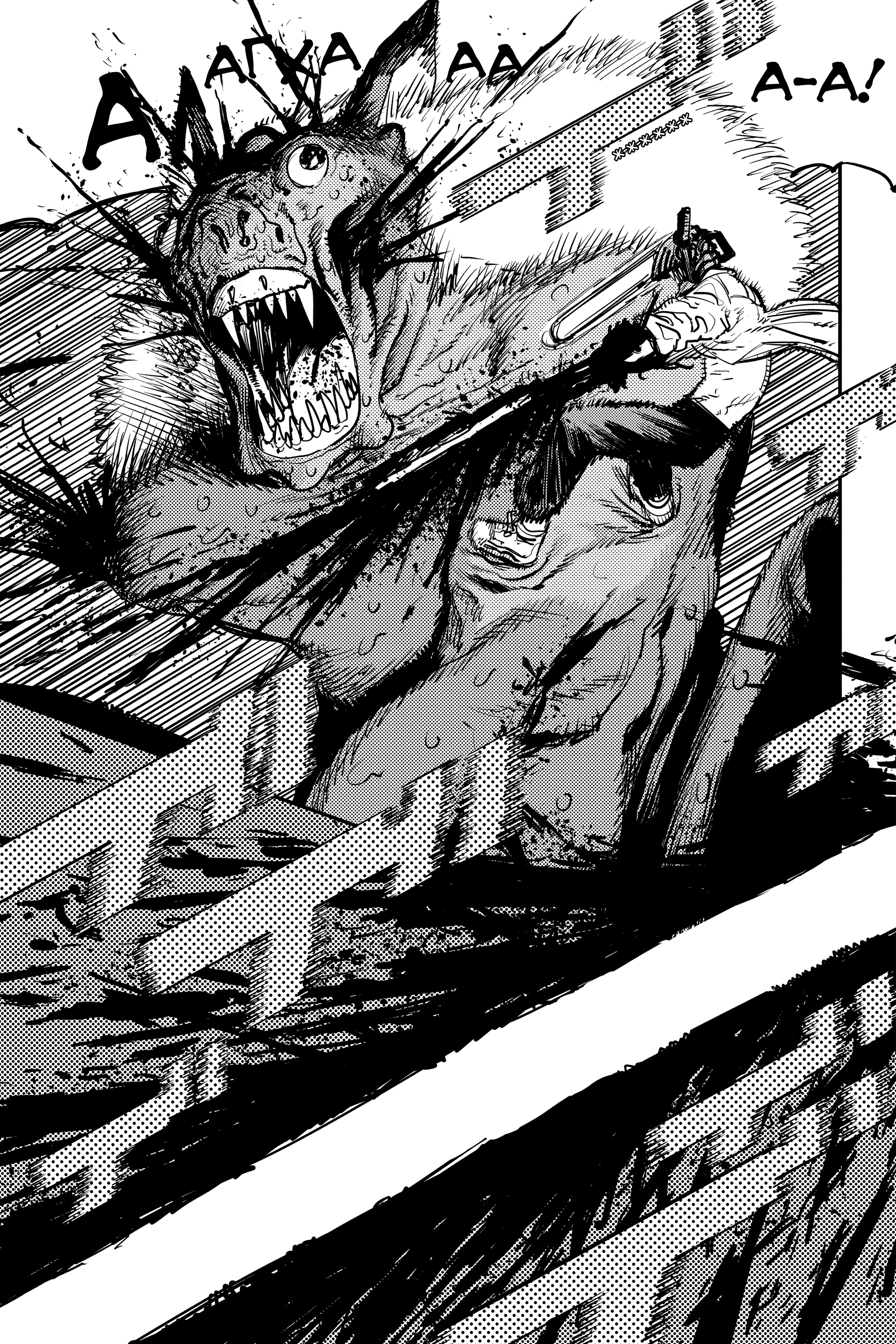 Read Человек-бензопила Manga Online