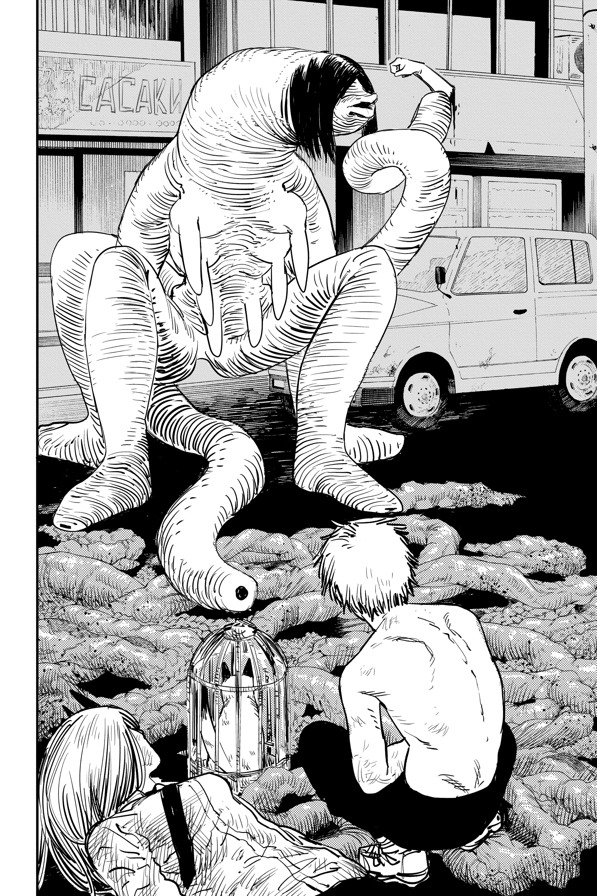 Read Человек-бензопила Manga Online