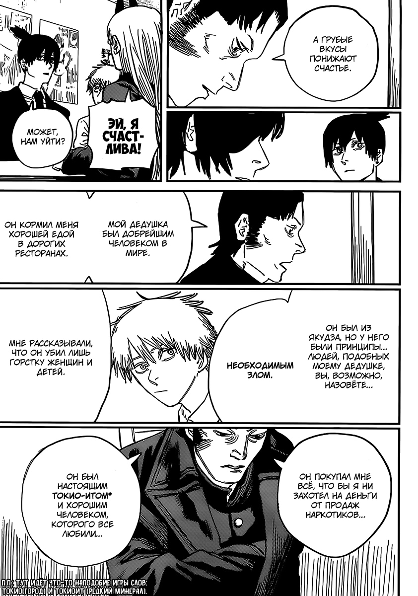 Read Человек-бензопила Manga Online