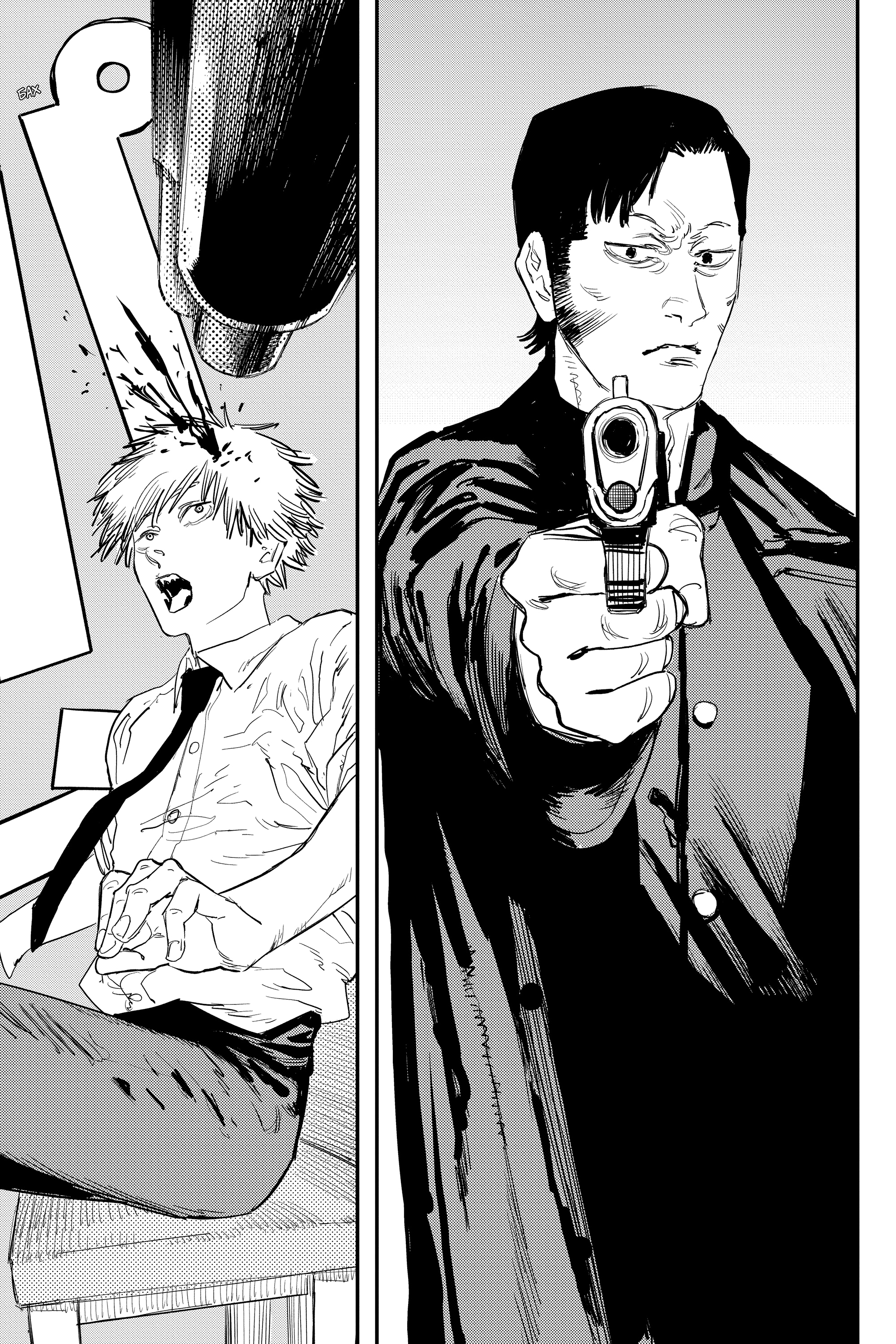 Read Человек-бензопила Manga Online