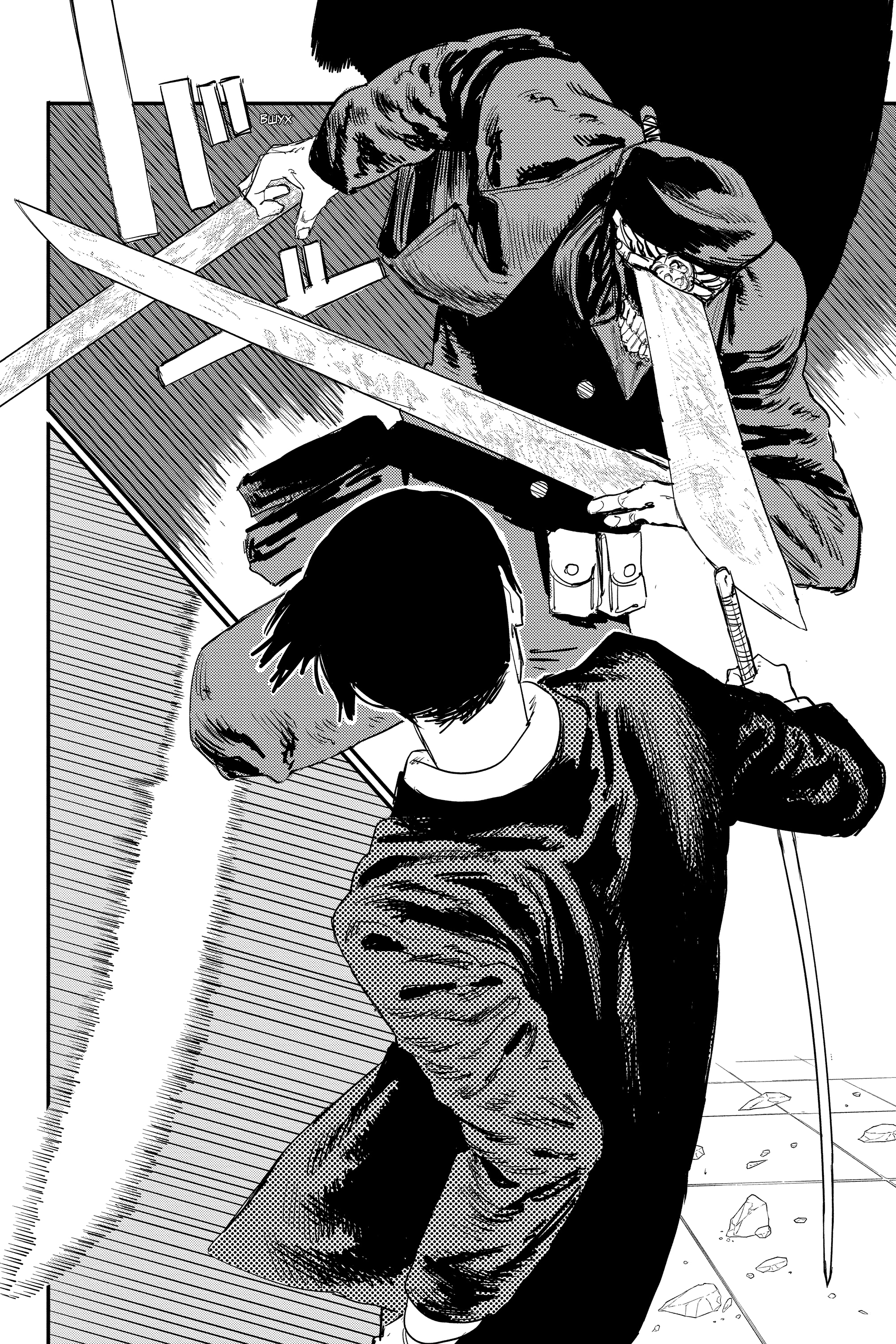 Read Человек-бензопила Manga Online