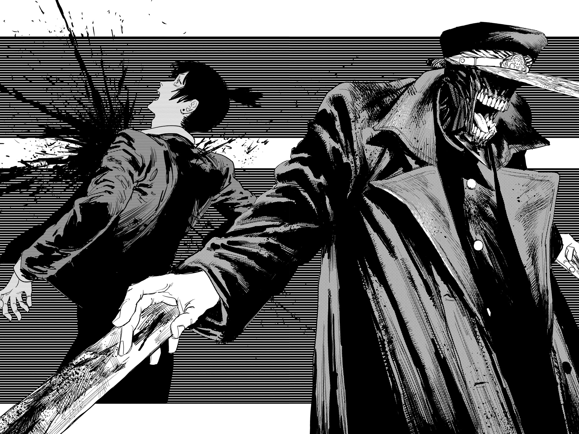 Read Человек-бензопила Manga Online