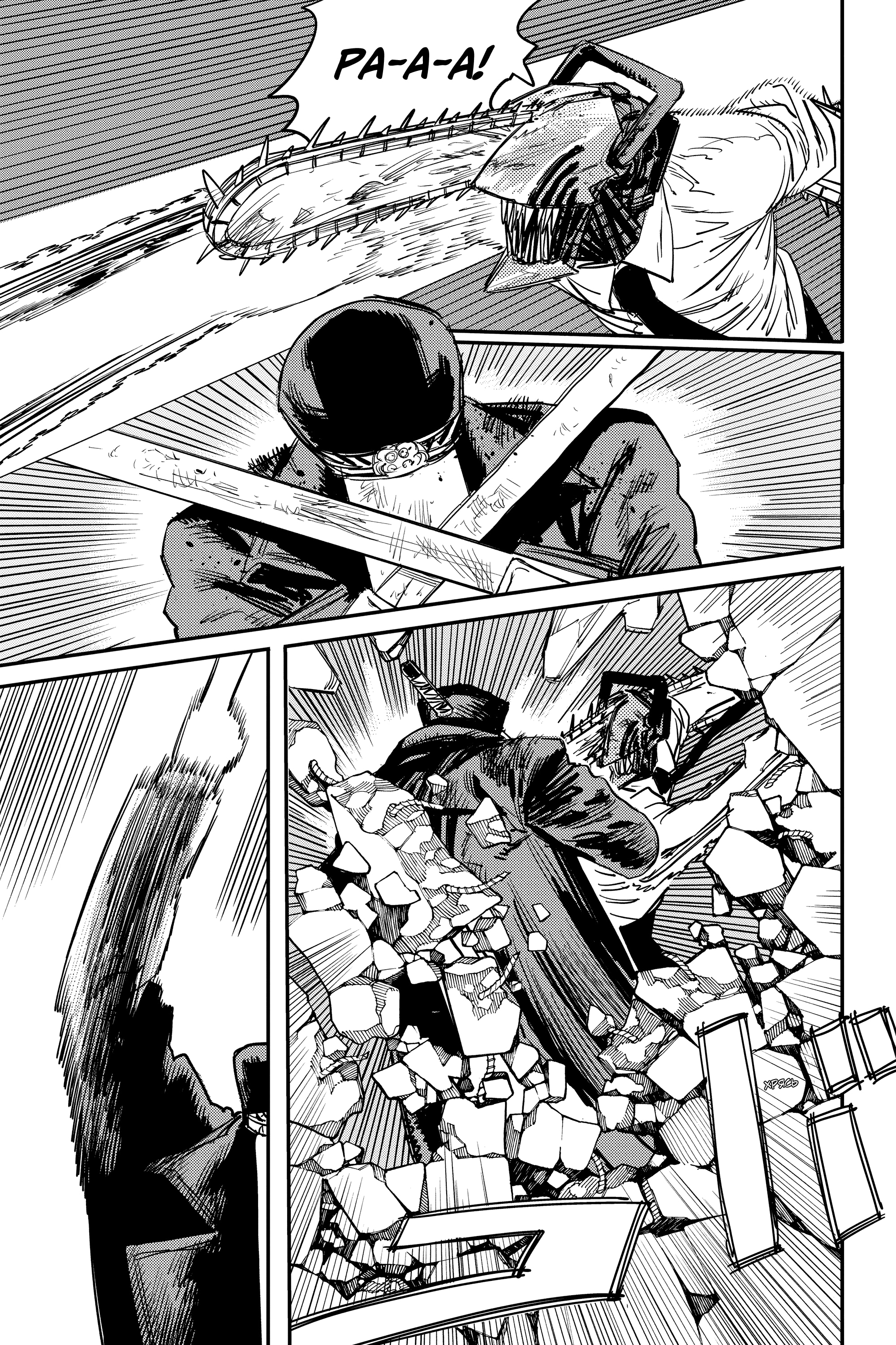 Read Человек-бензопила Manga Online