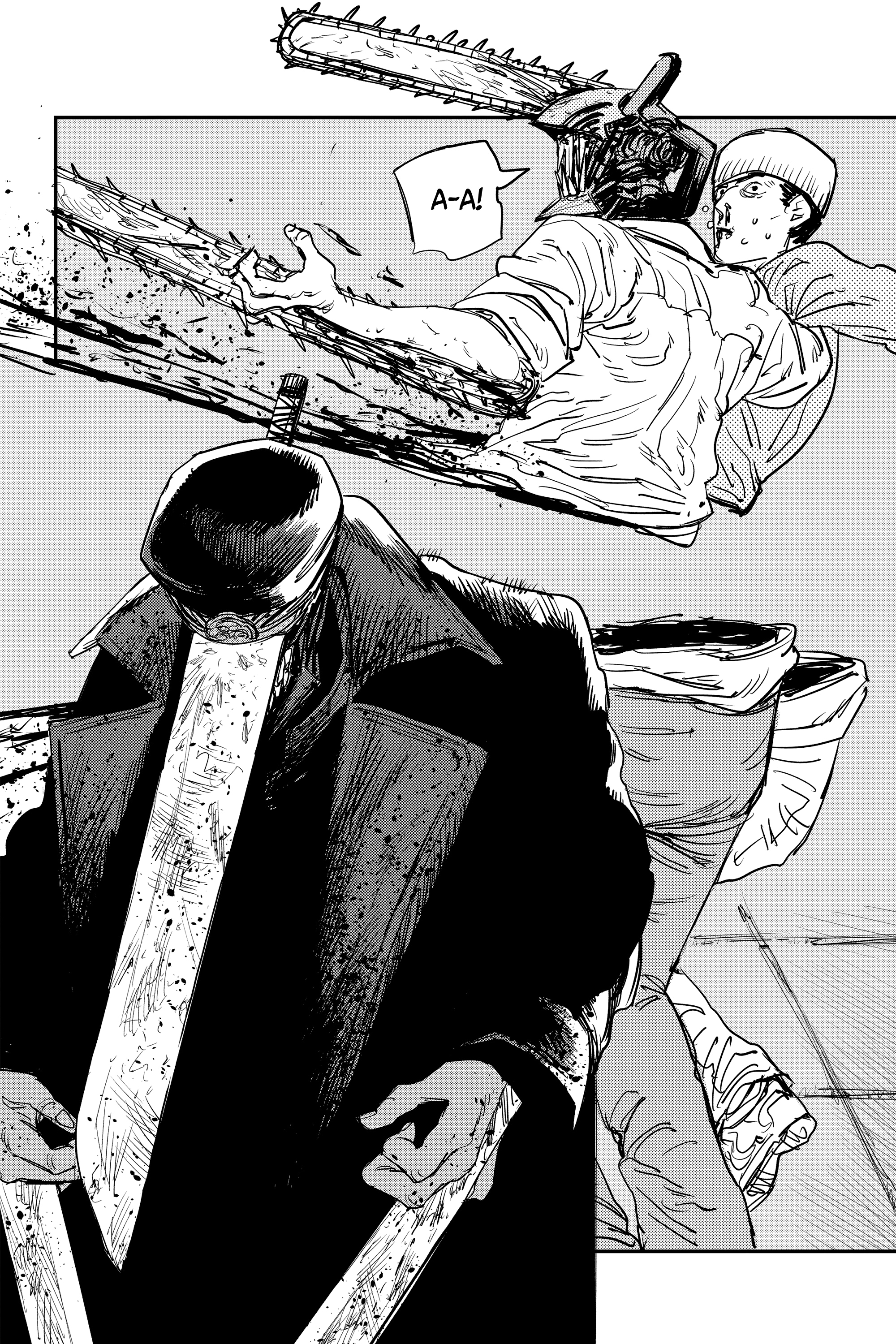 Read Человек-бензопила Manga Online