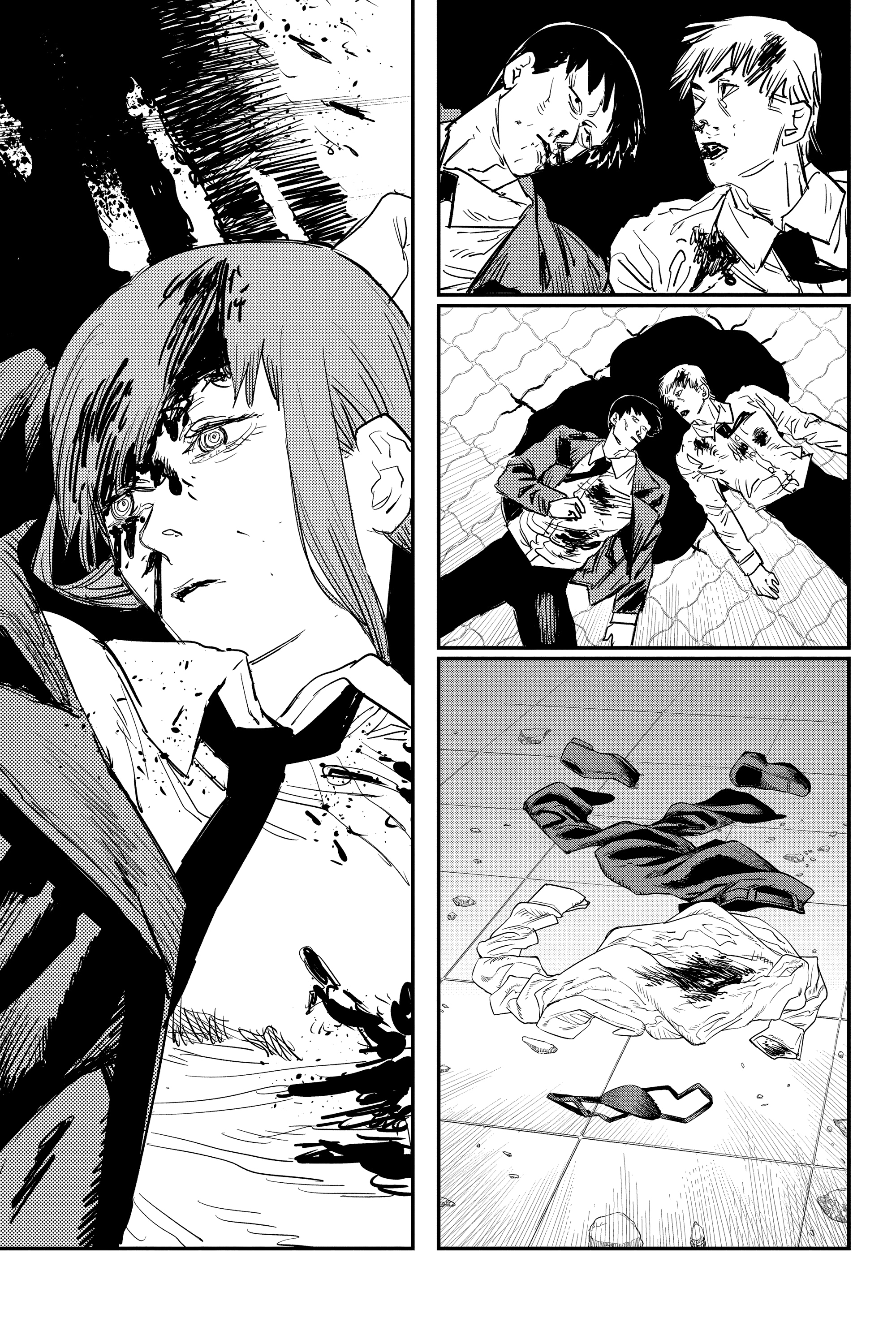 Read Человек-бензопила Manga Online