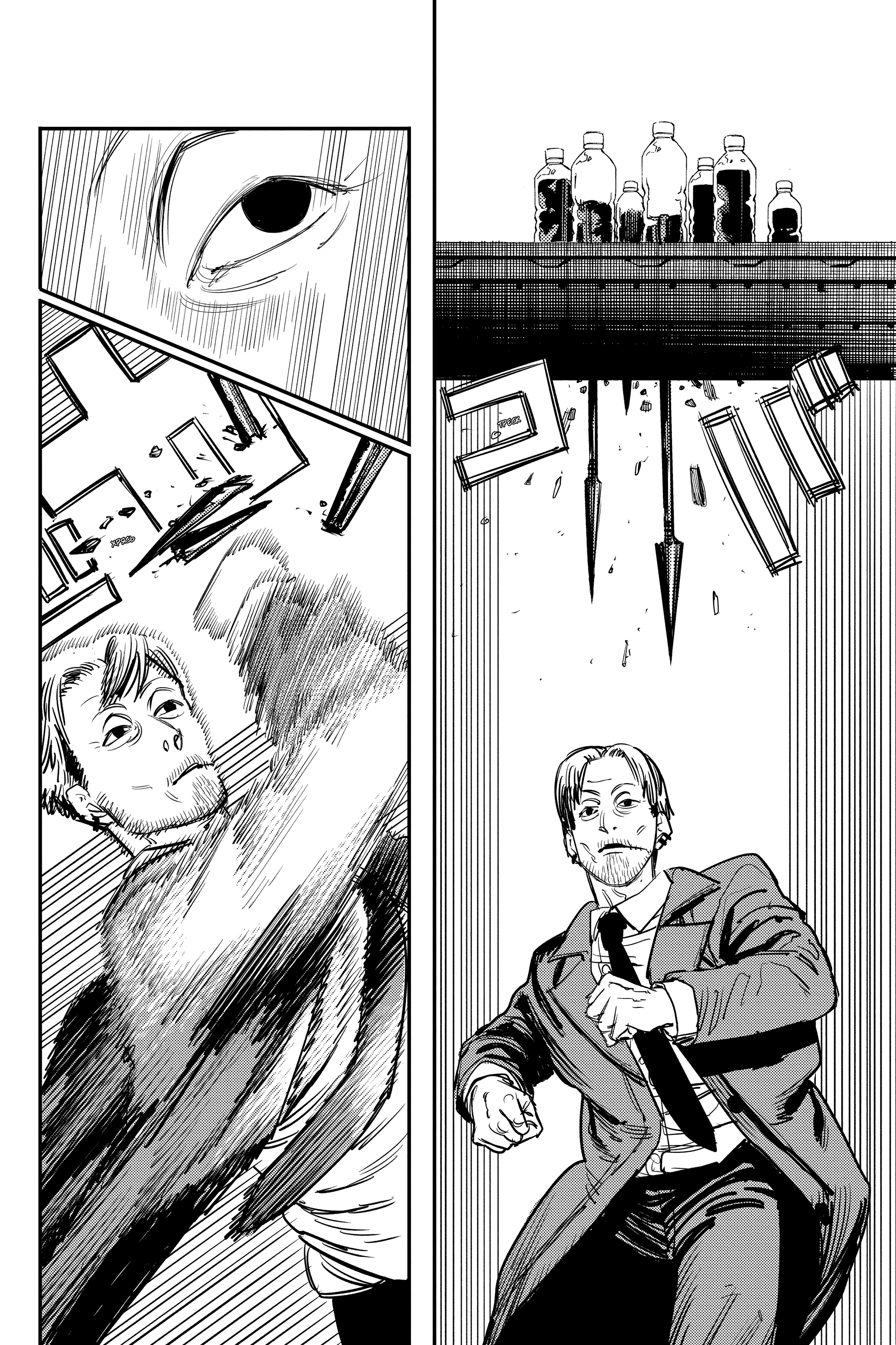 Read Человек-бензопила Manga Online