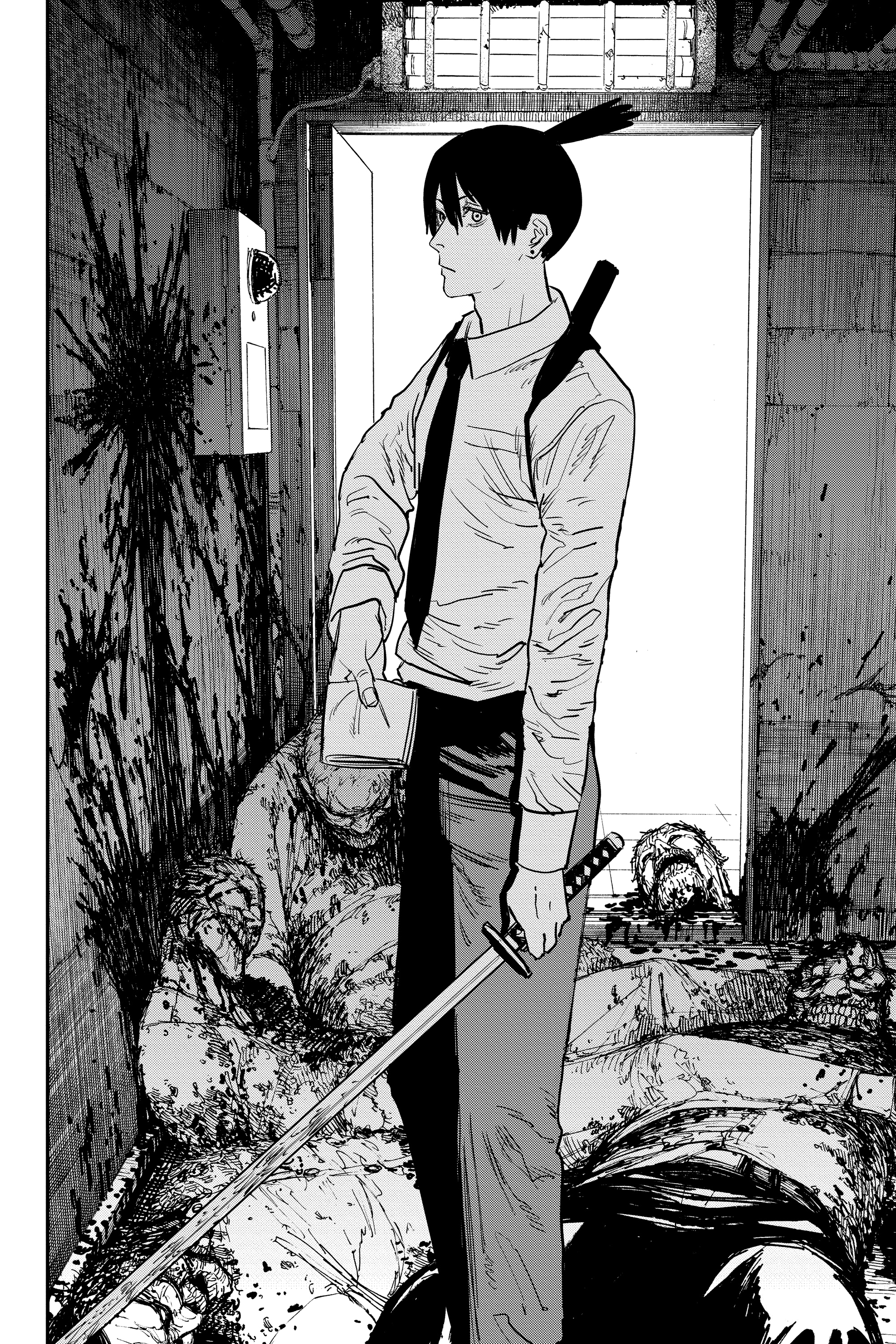 Read Человек-бензопила Manga Online