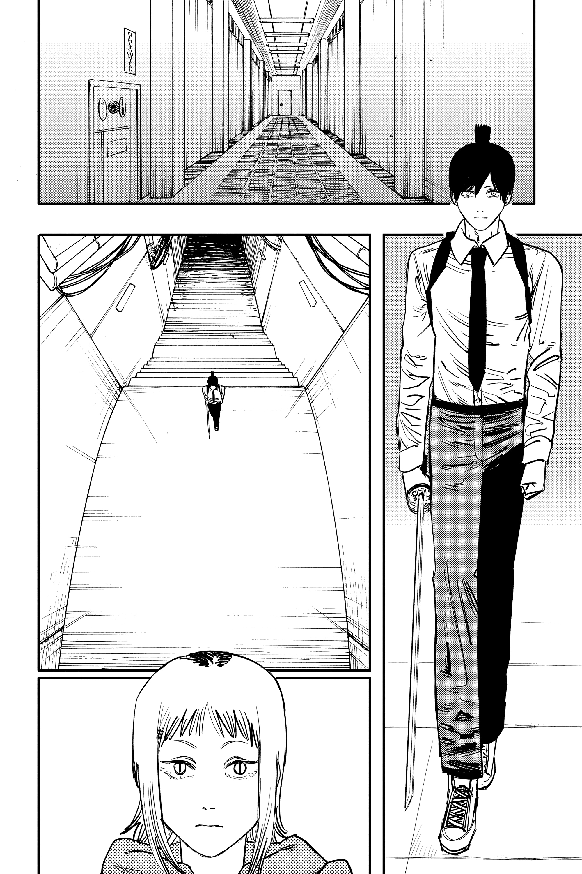 Read Человек-бензопила Manga Online