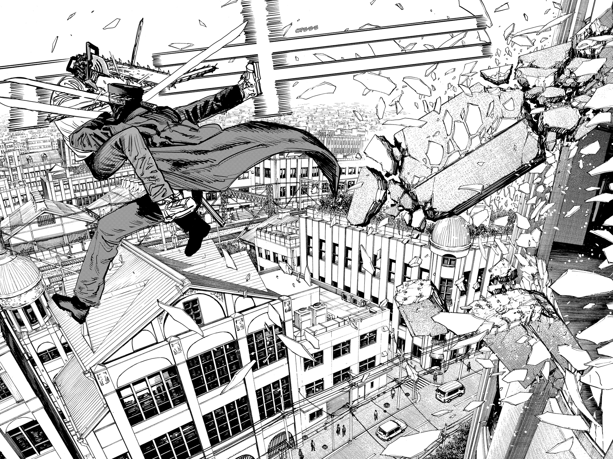 Read Человек-бензопила Manga Online