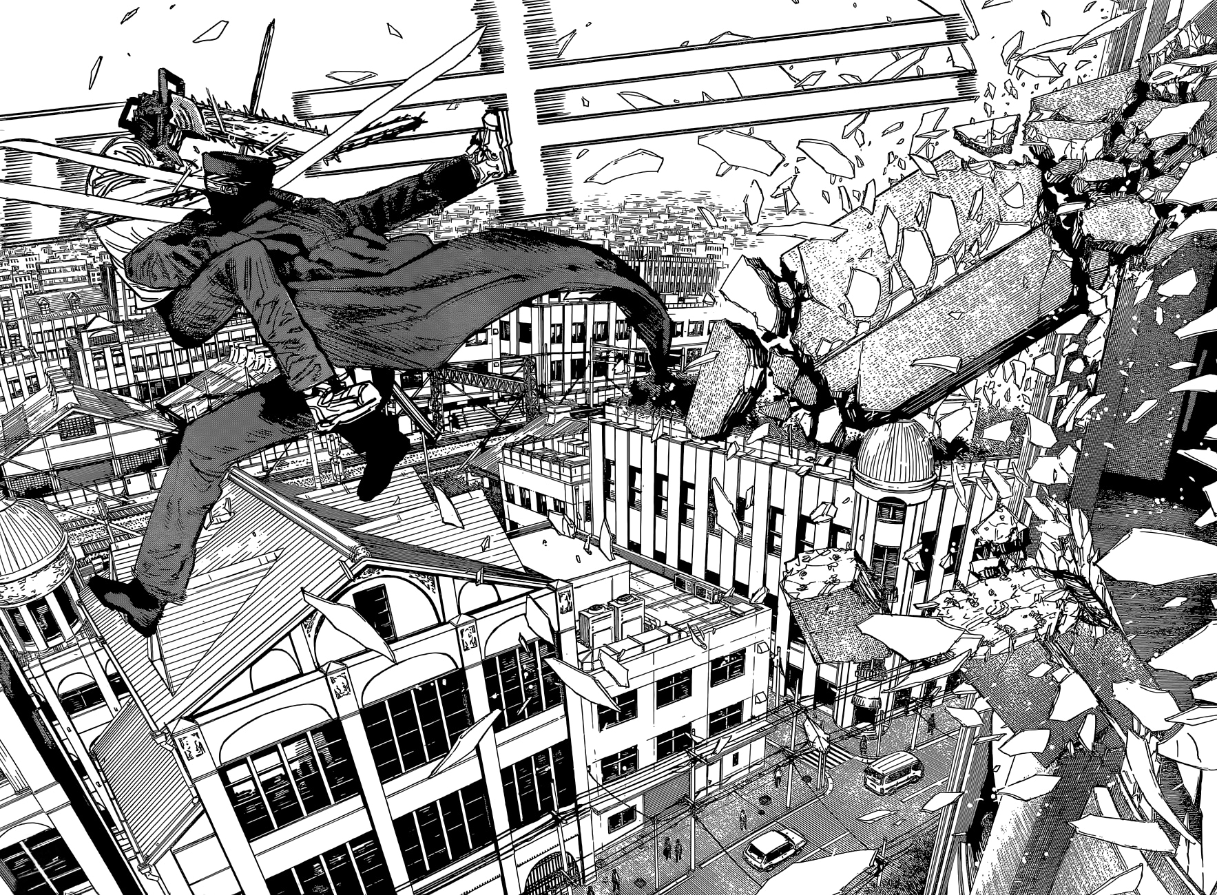 Read Человек-бензопила Manga Online