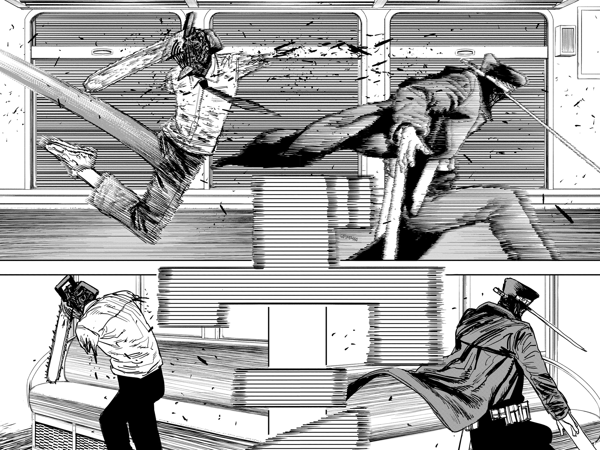 Read Человек-бензопила Manga Online