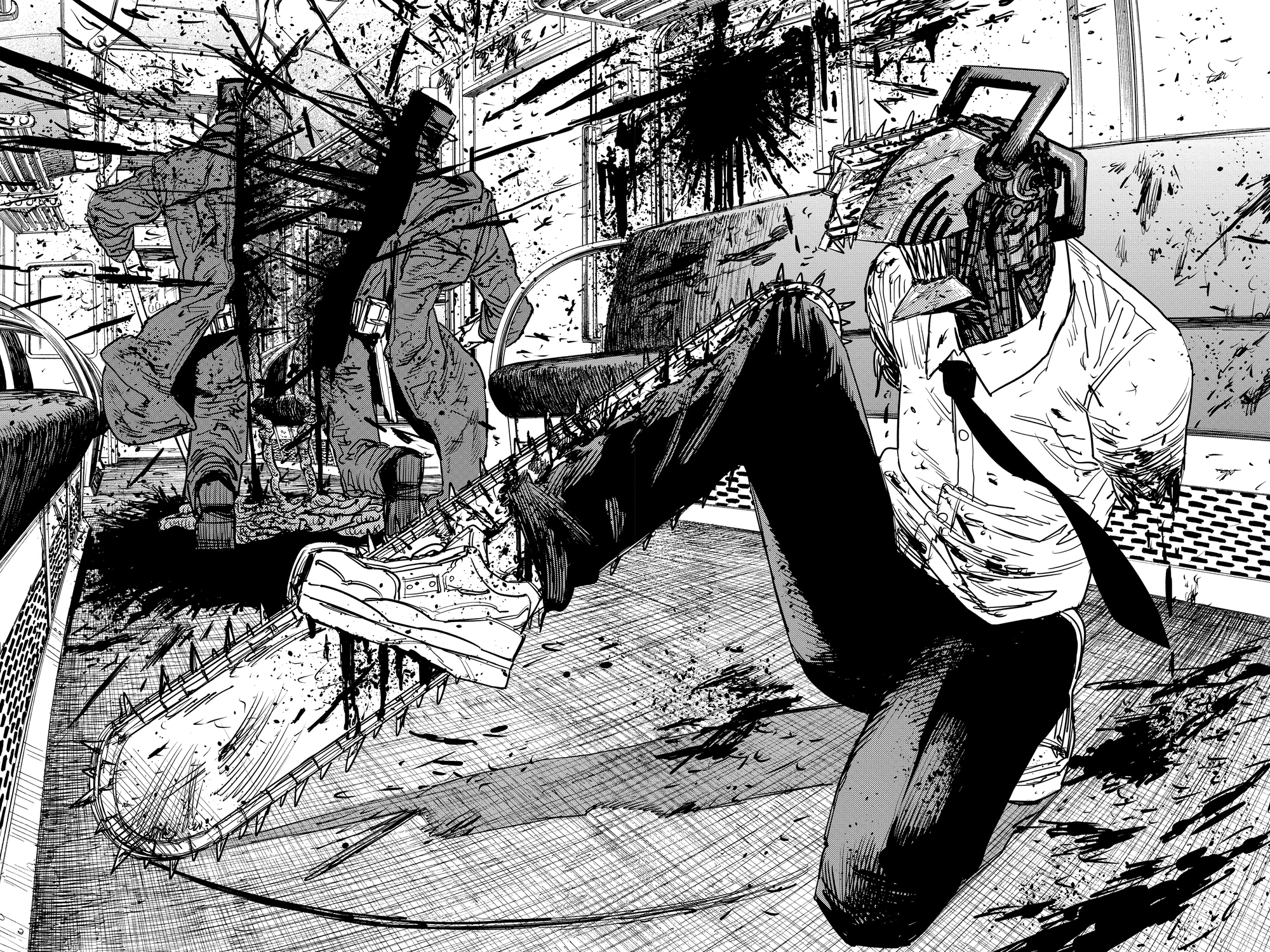 Read Человек-бензопила Manga Online