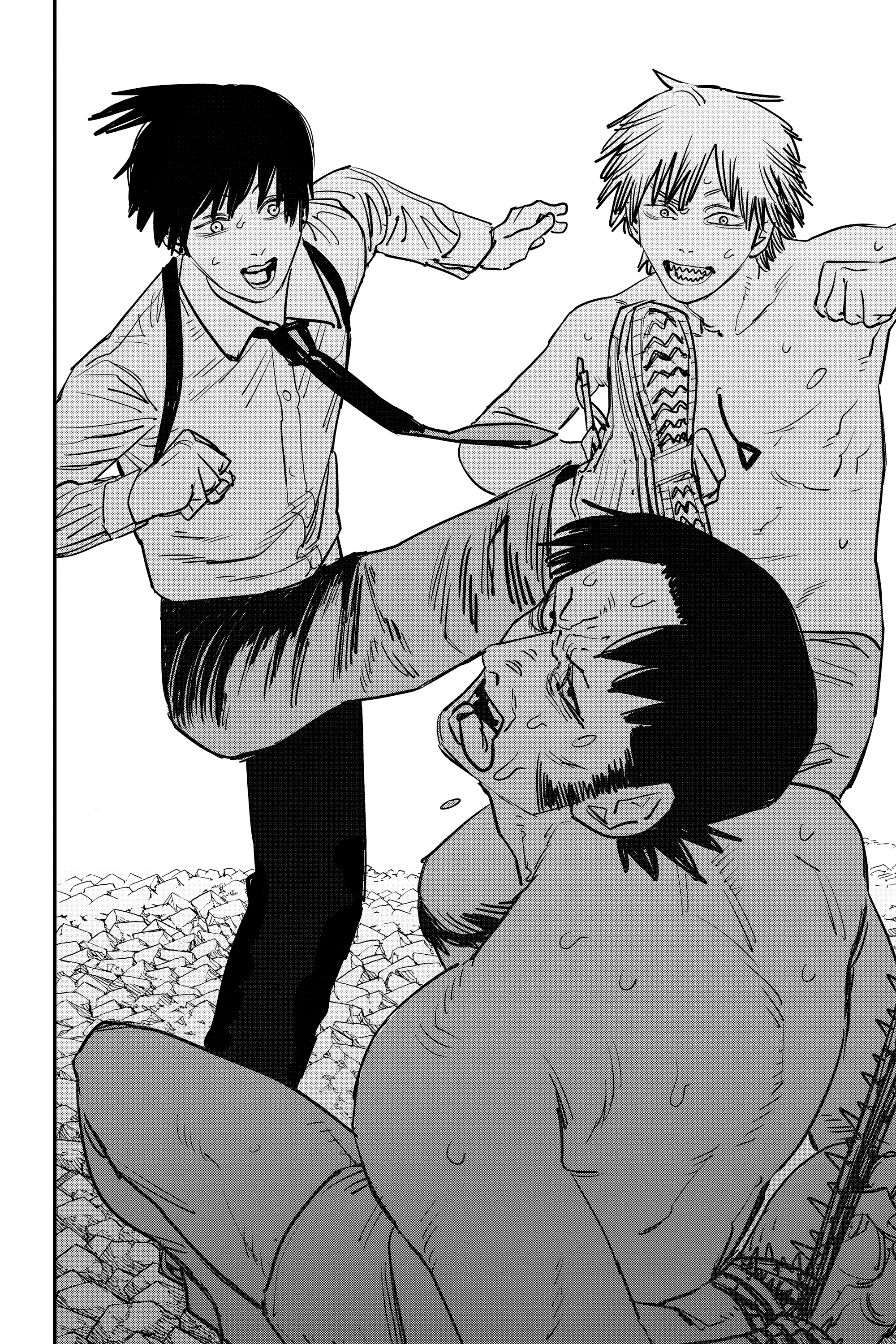 Read Человек-бензопила Manga Online