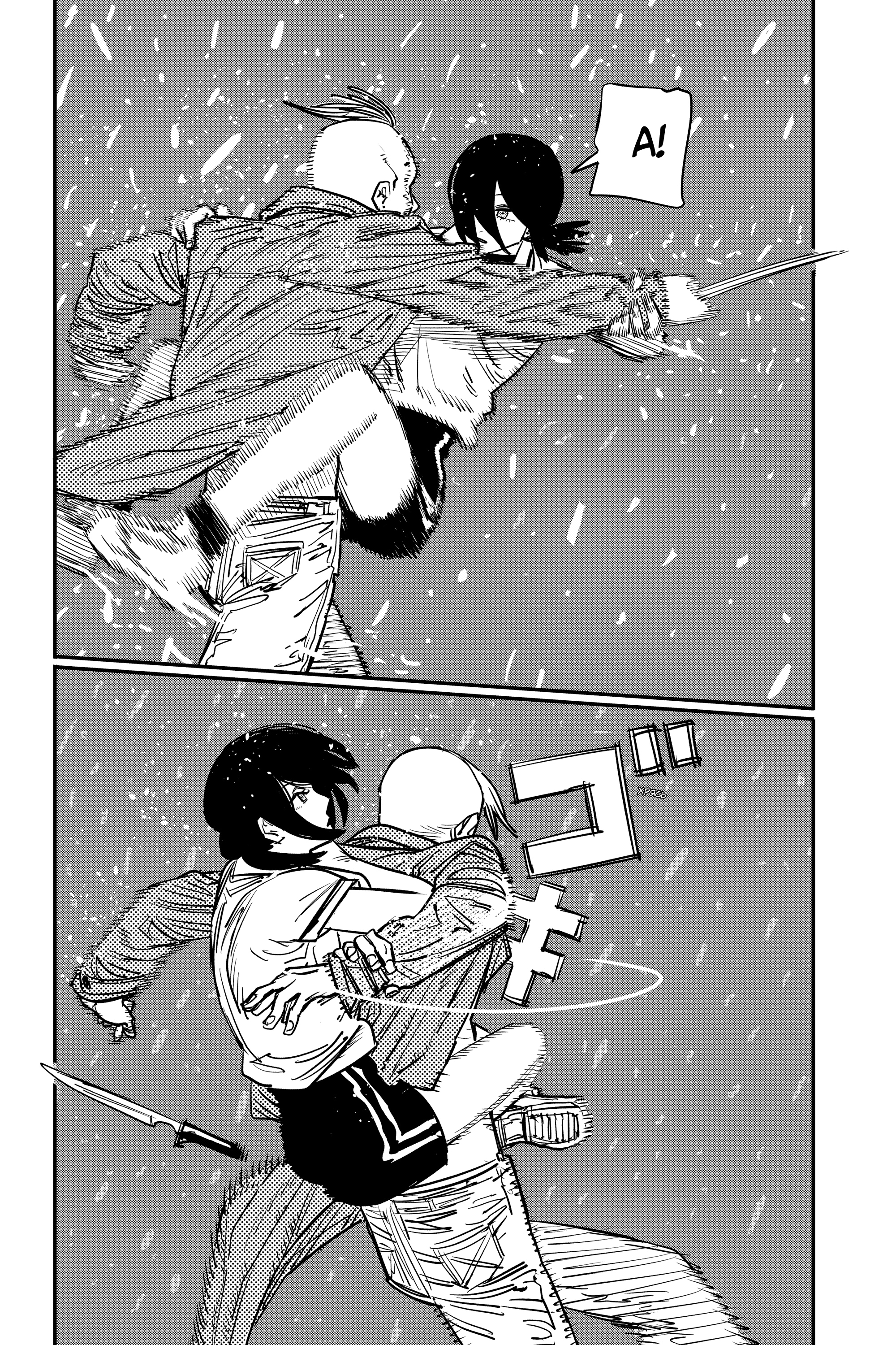 Read Человек-бензопила Manga Online