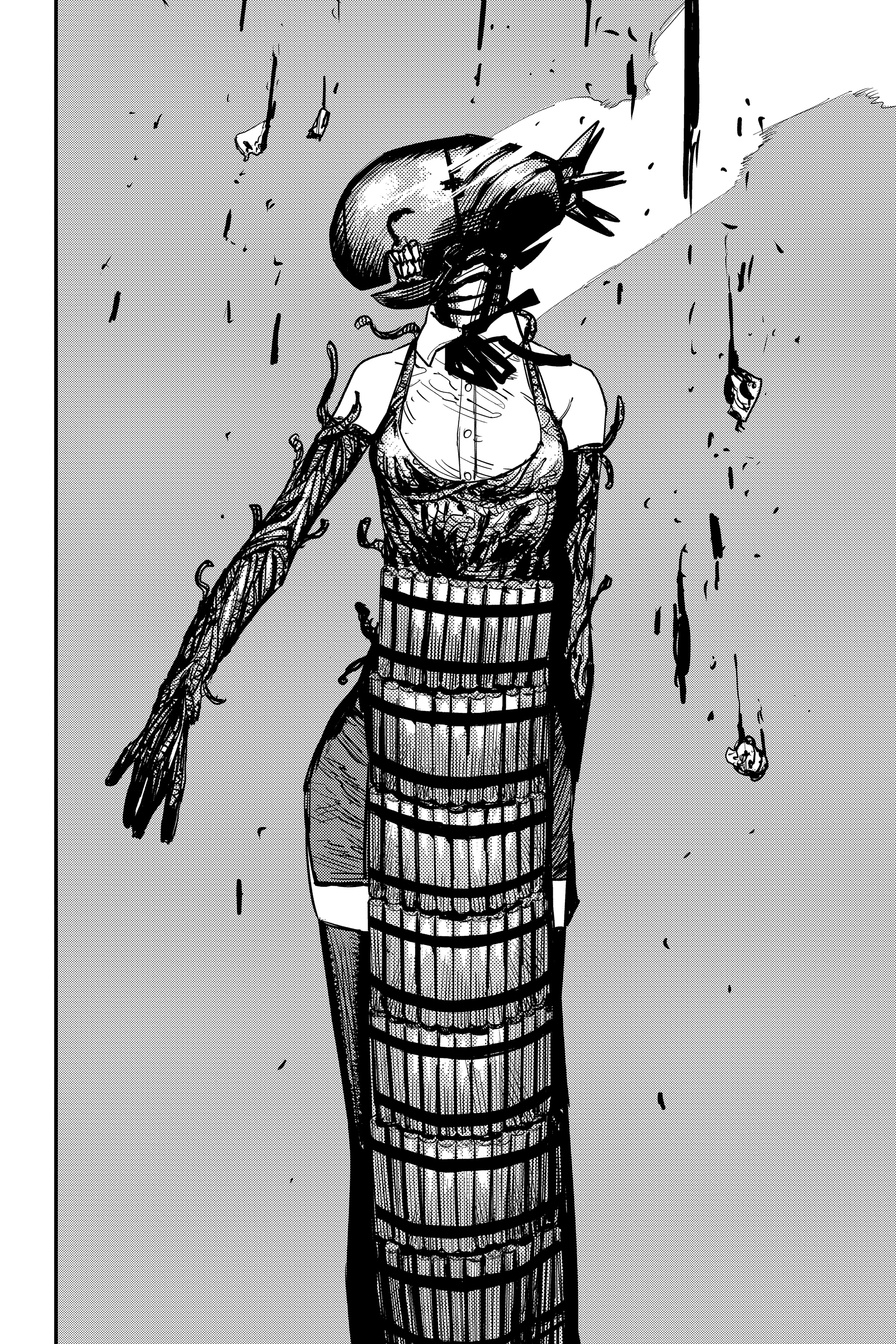 Read Человек-бензопила Manga Online