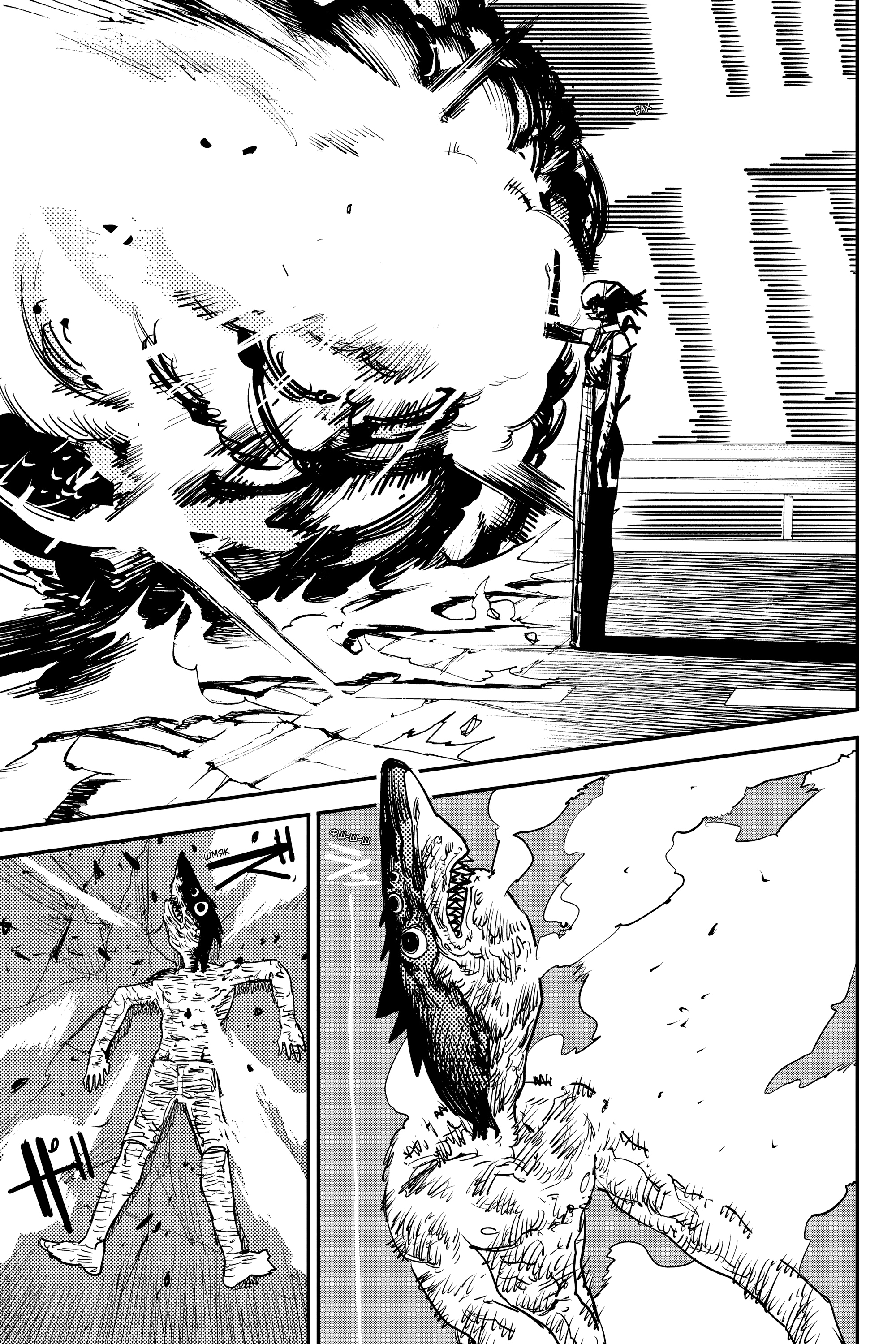 Read Человек-бензопила Manga Online