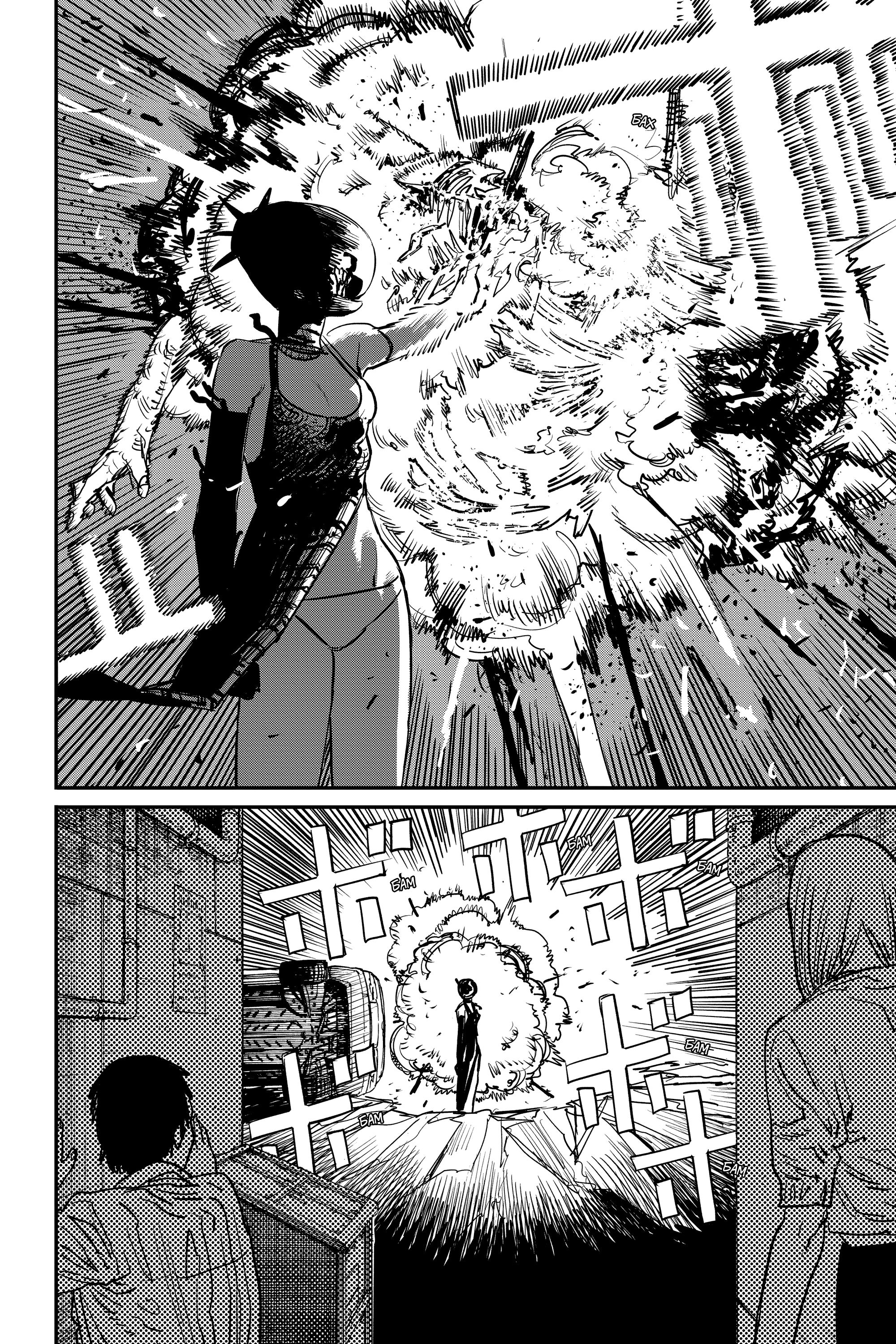 Read Человек-бензопила Manga Online