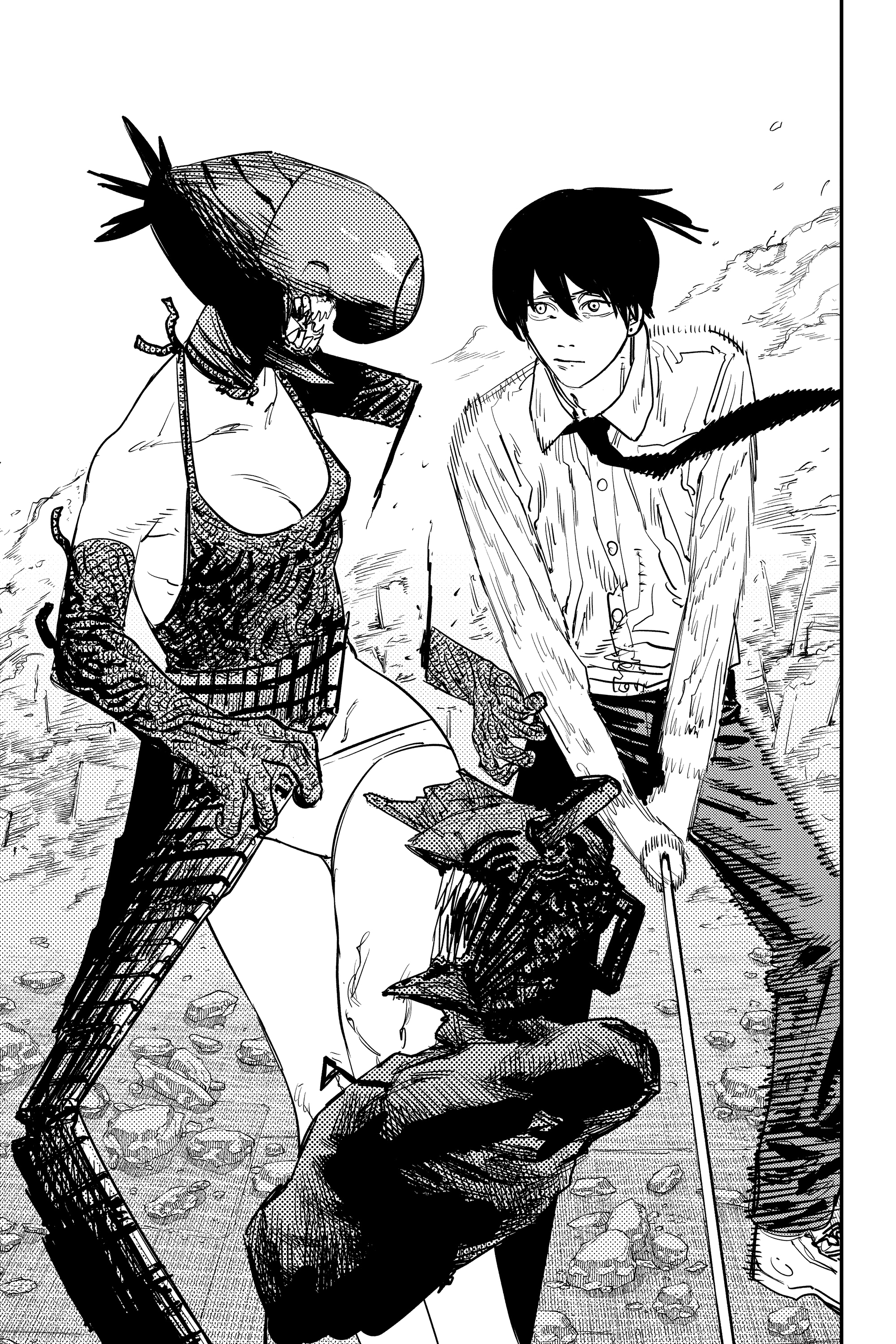 Read Человек-бензопила Manga Online