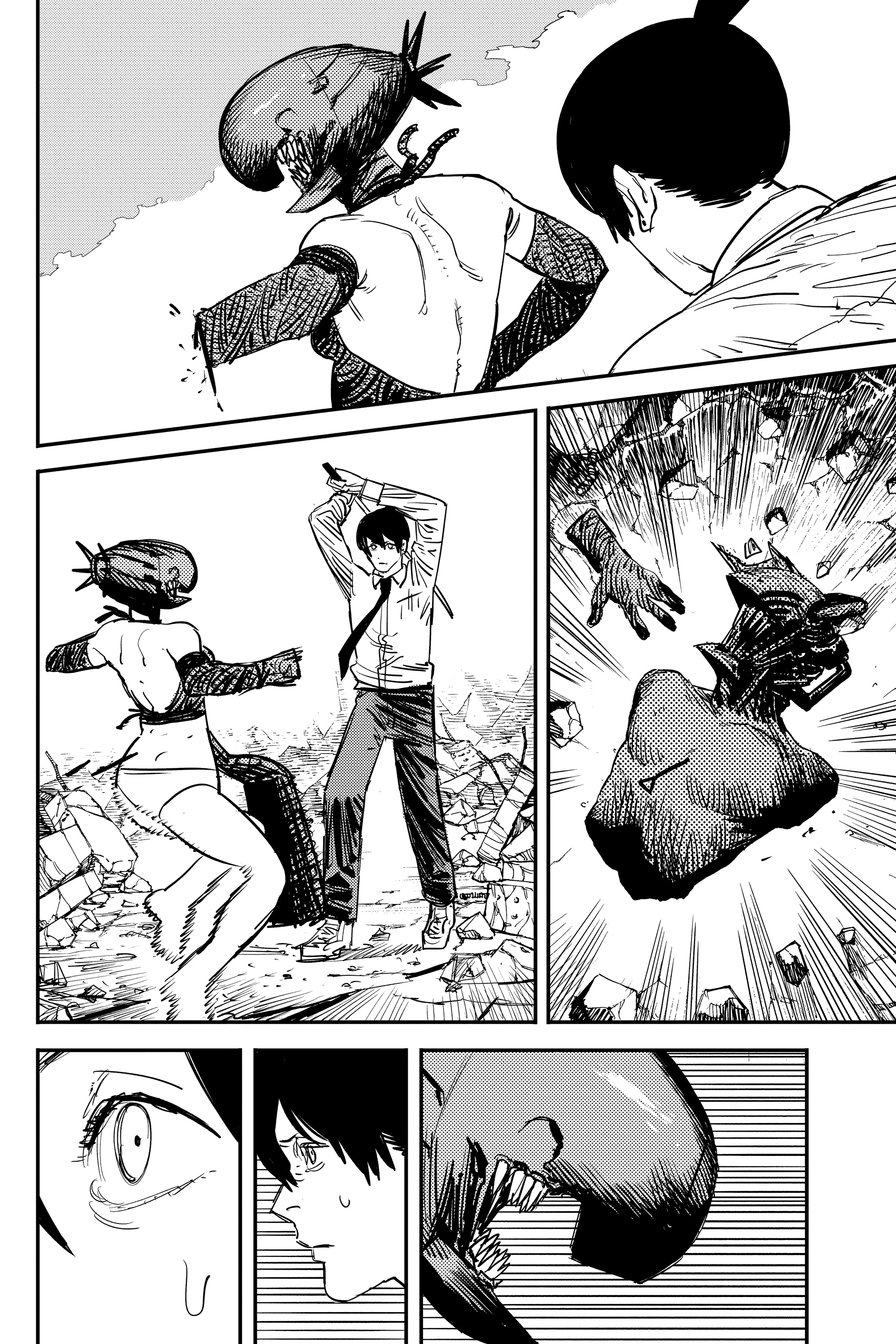 Read Человек-бензопила Manga Online