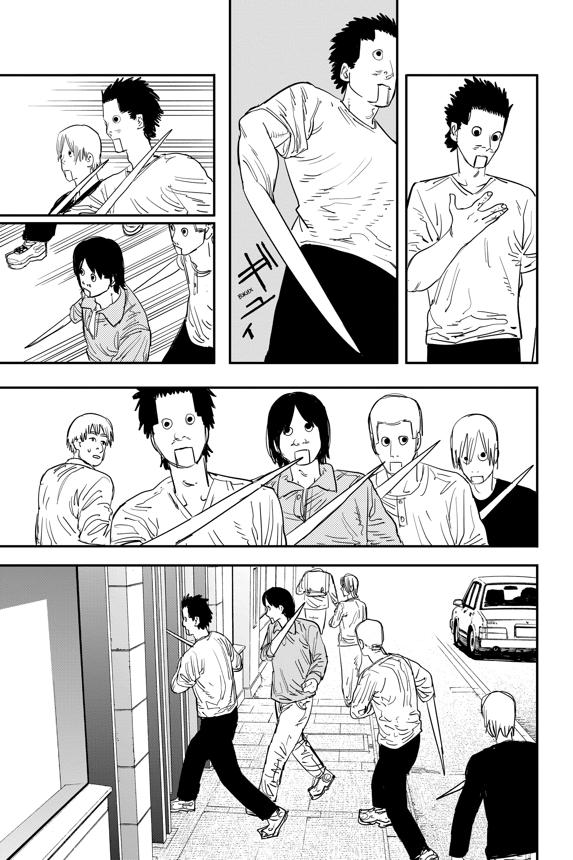 Read Человек-бензопила Manga Online